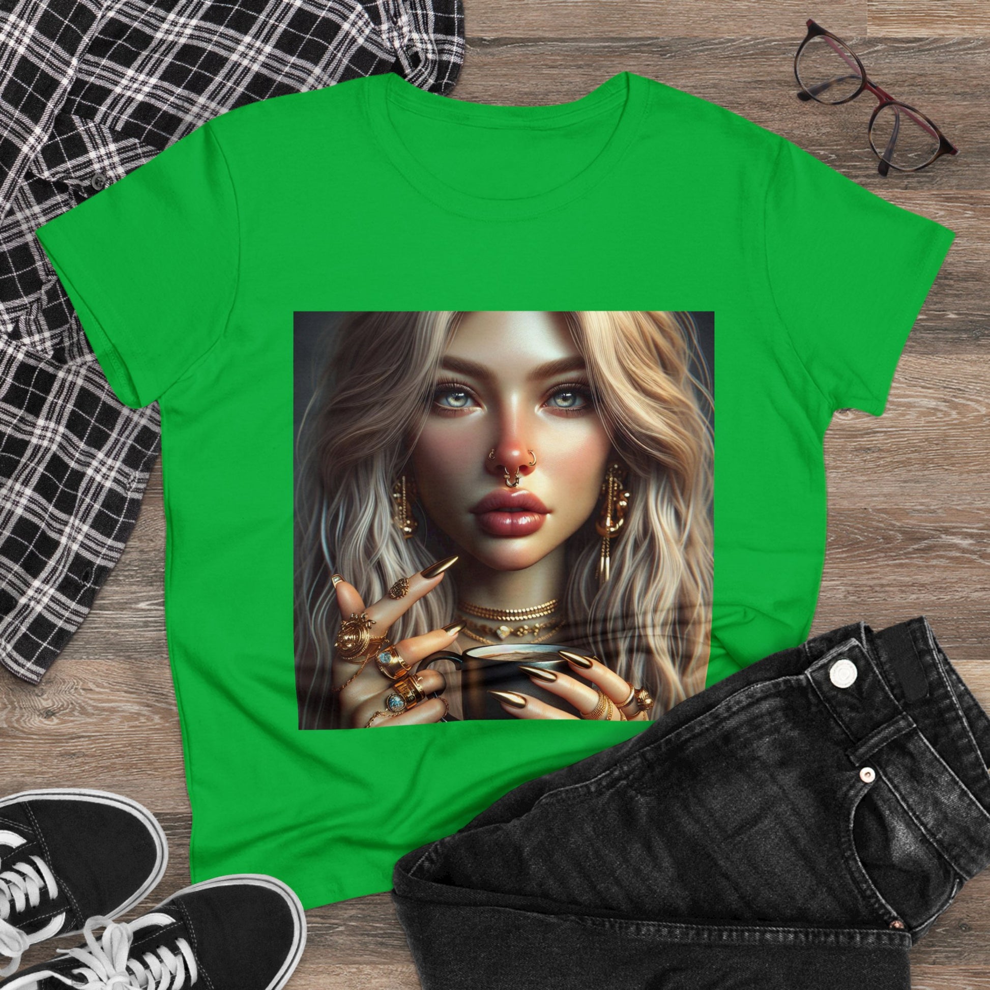 Elevated Coffee T-Shirt T-Shirt Printify