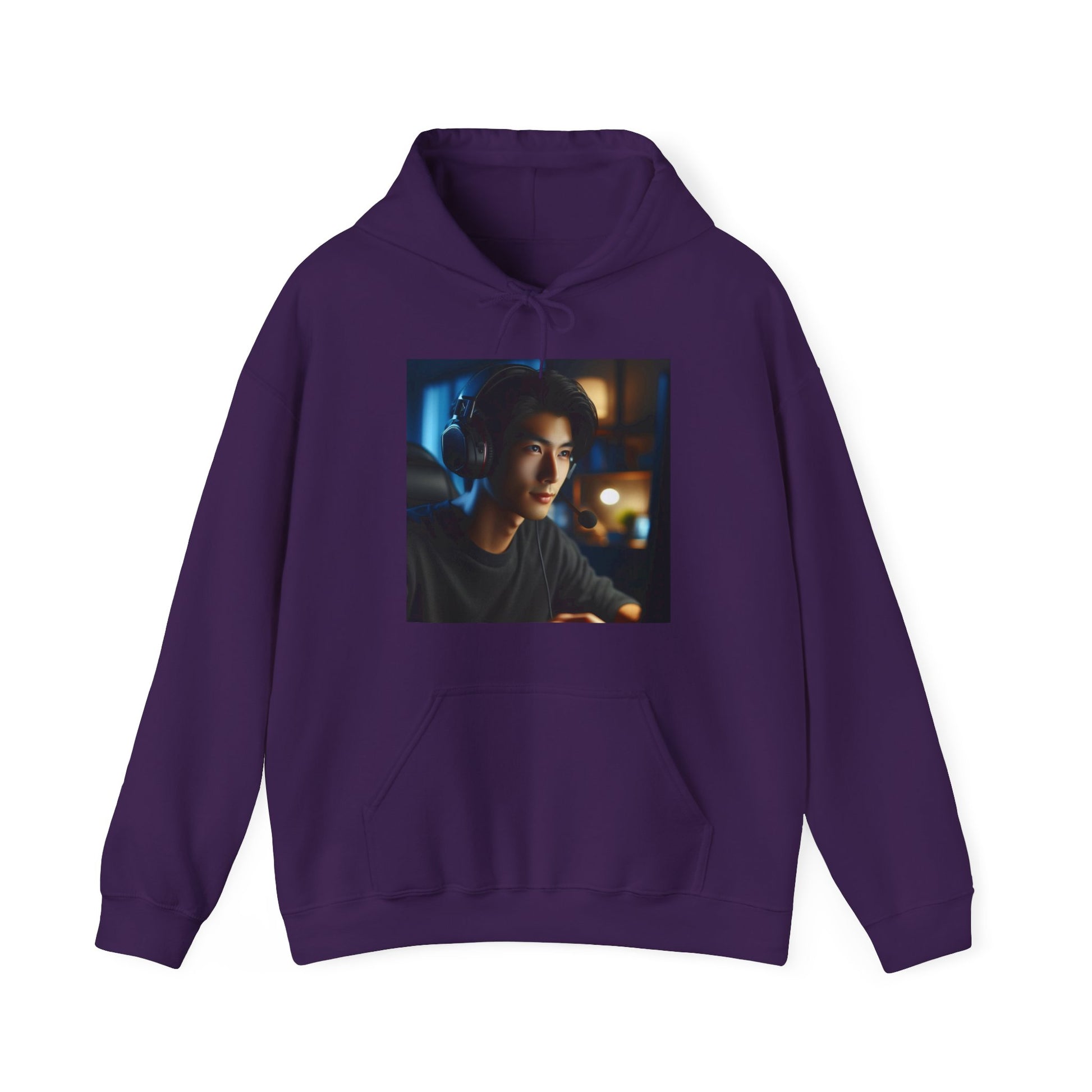 Game Time Hoodie Hoodie Printify Purple S
