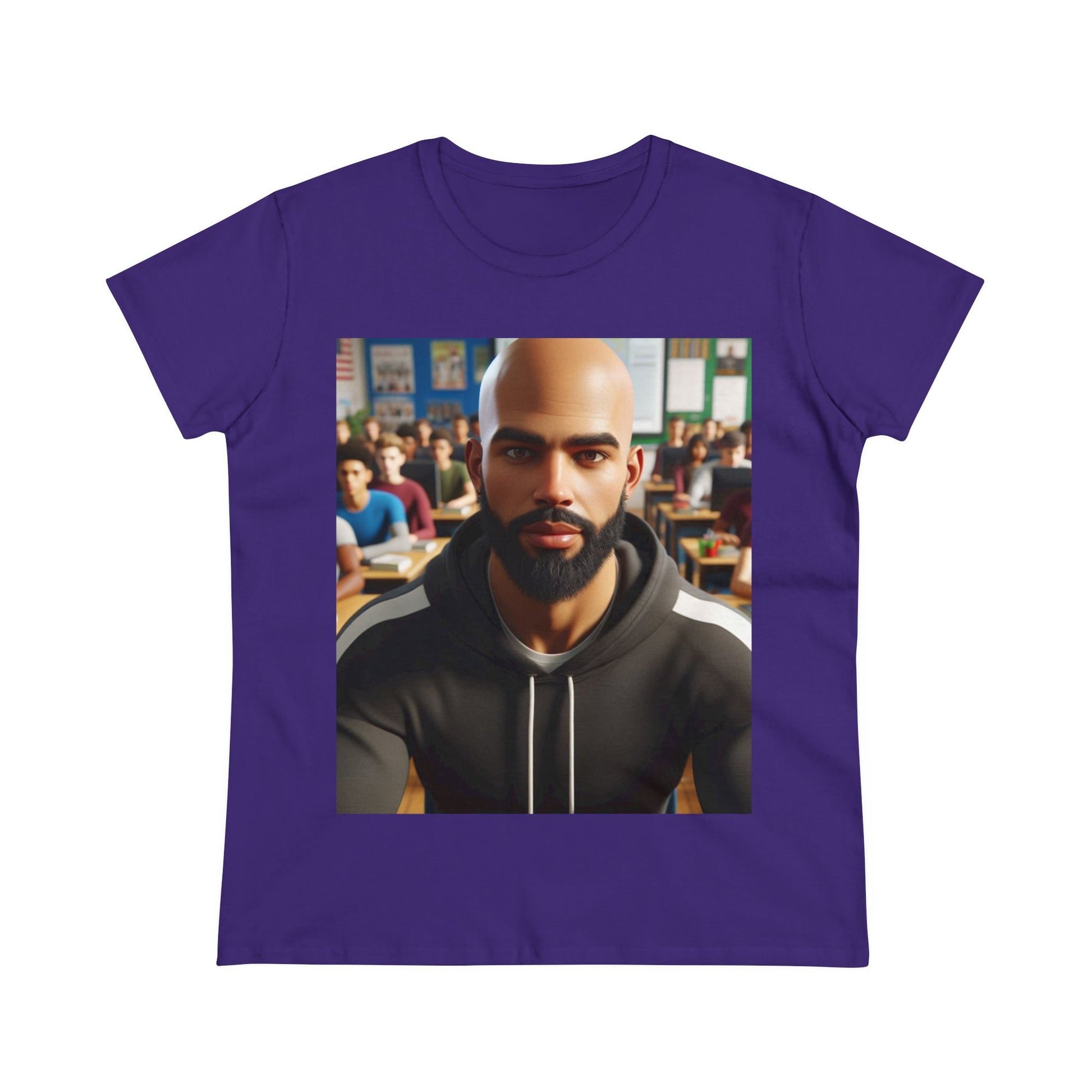 Class in Session T-Shirt T-Shirt Printify Purple S