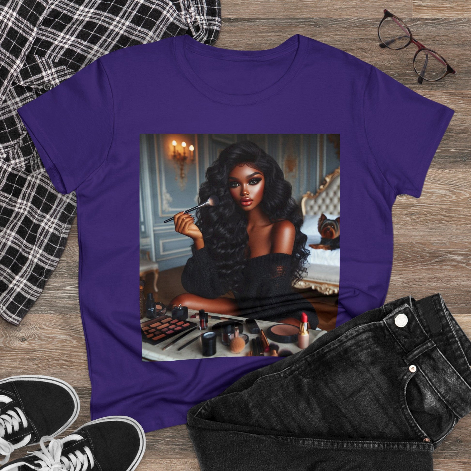Make Up Time T-Shirt T-Shirt Printify