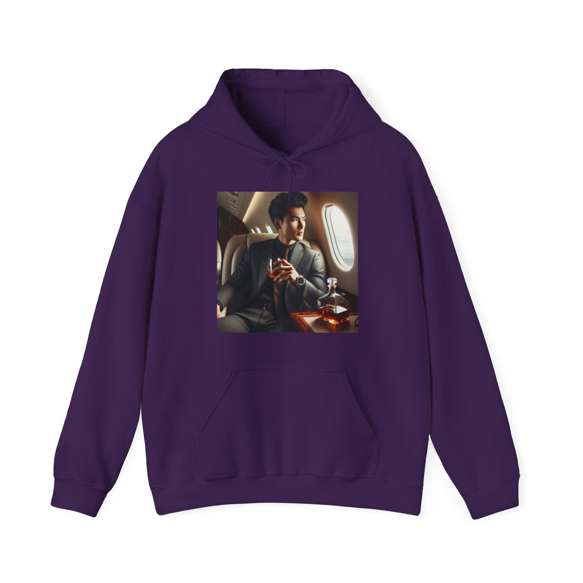 Private Business Hoodie Hoodie Printify Purple S