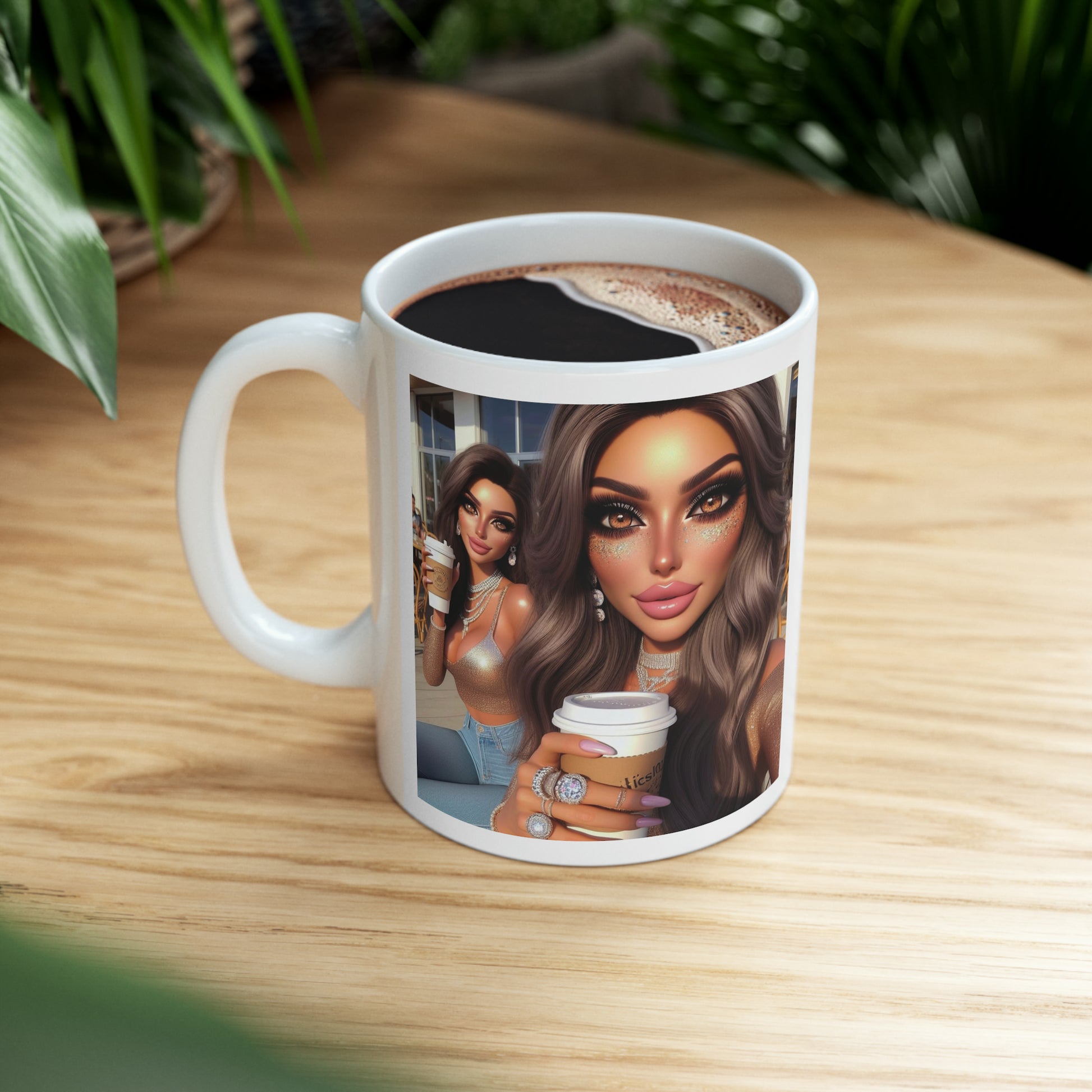 Coffee Baddies Mug Mug Printify