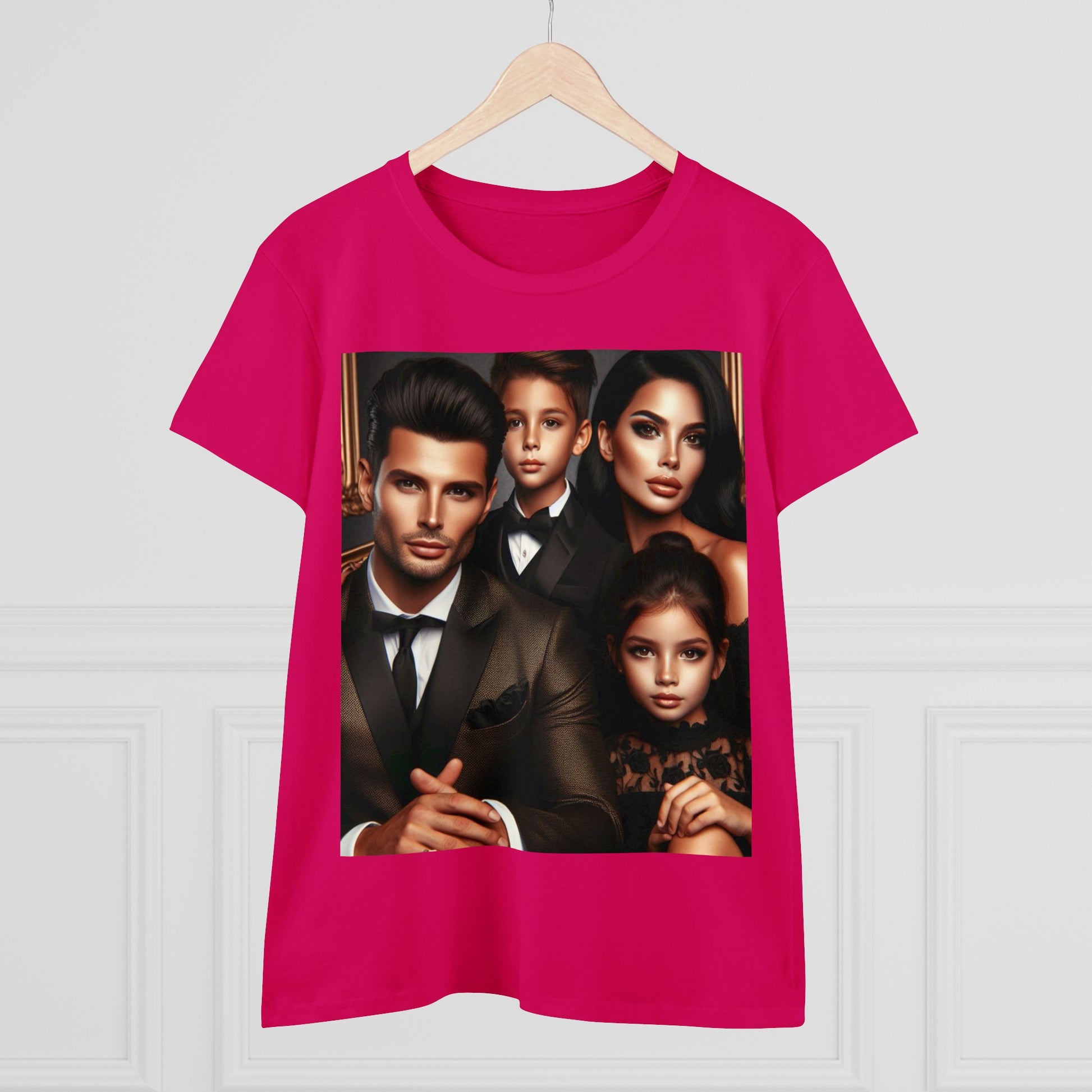 Family Portrait T-Shirt T-Shirt Printify