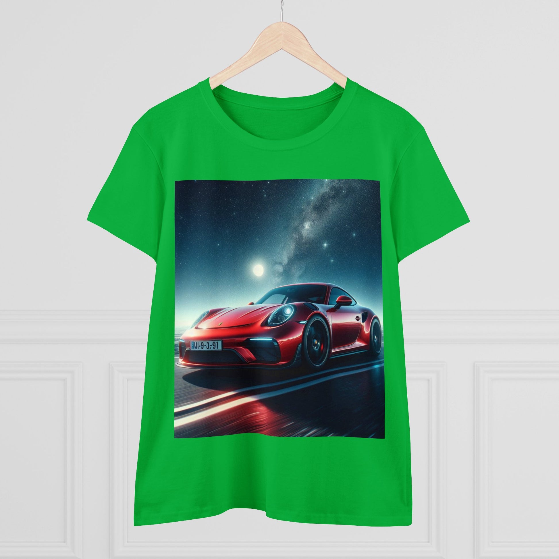 Red Porsche T-Shirt T-Shirt Printify