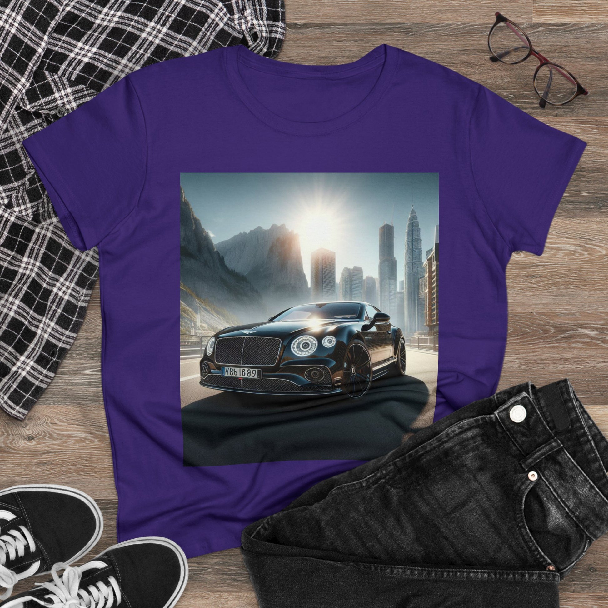 Black Bentley T-Shirt T-Shirt Printify