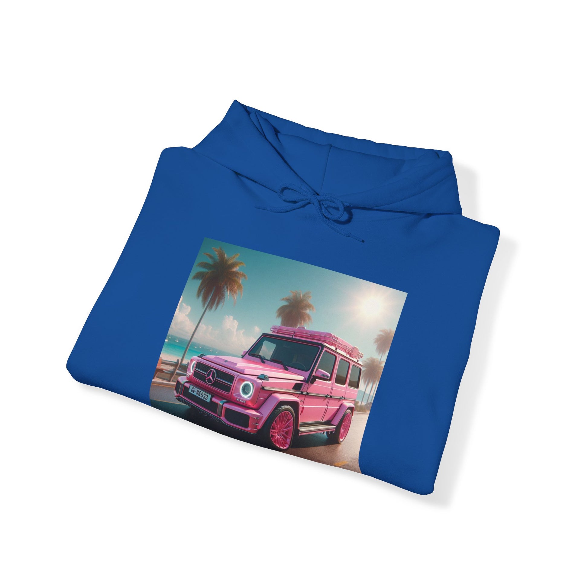 Pink G-Wagon Hoodie Hoodie Printify