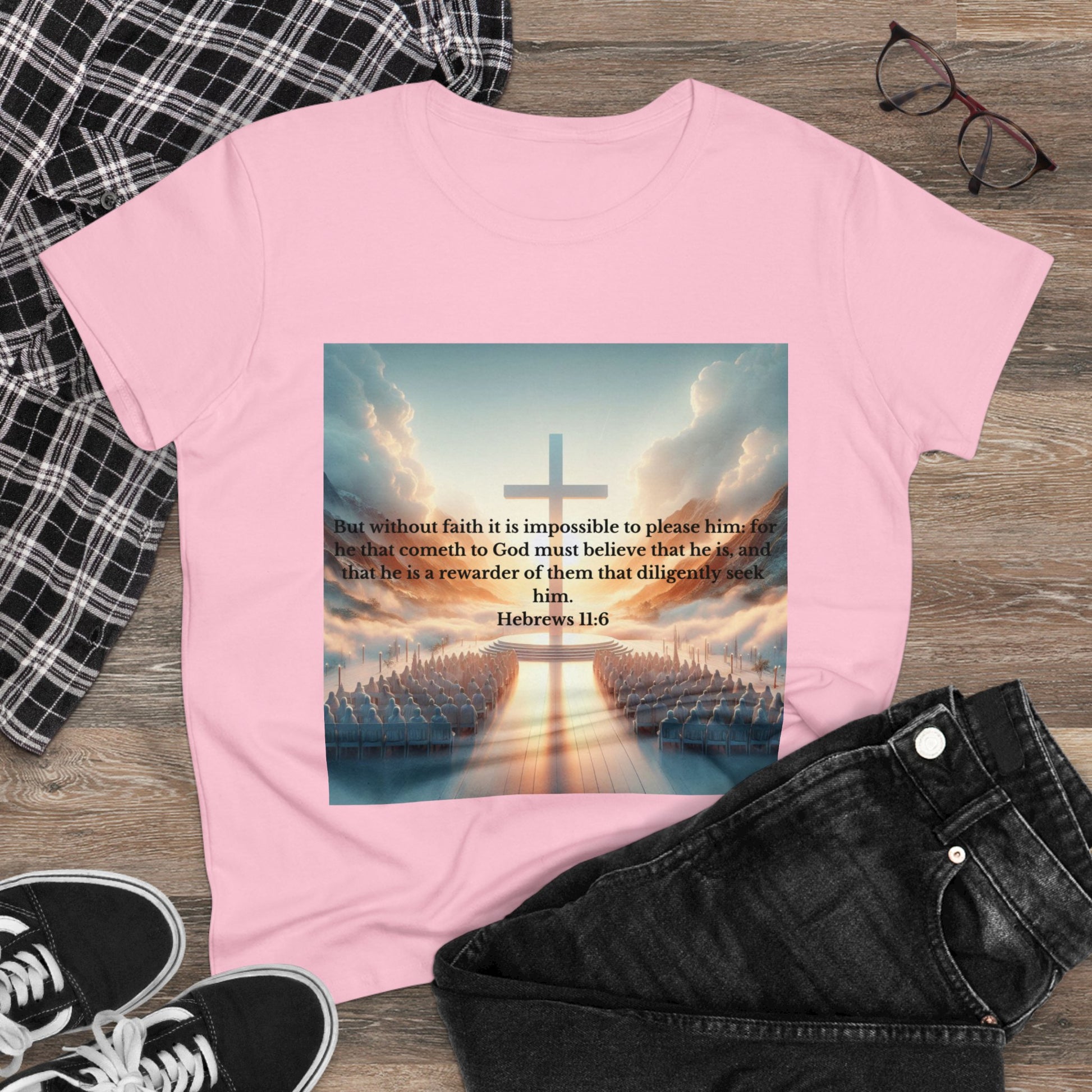 Hebrews 11:6 T-Shirt T-Shirt Printify