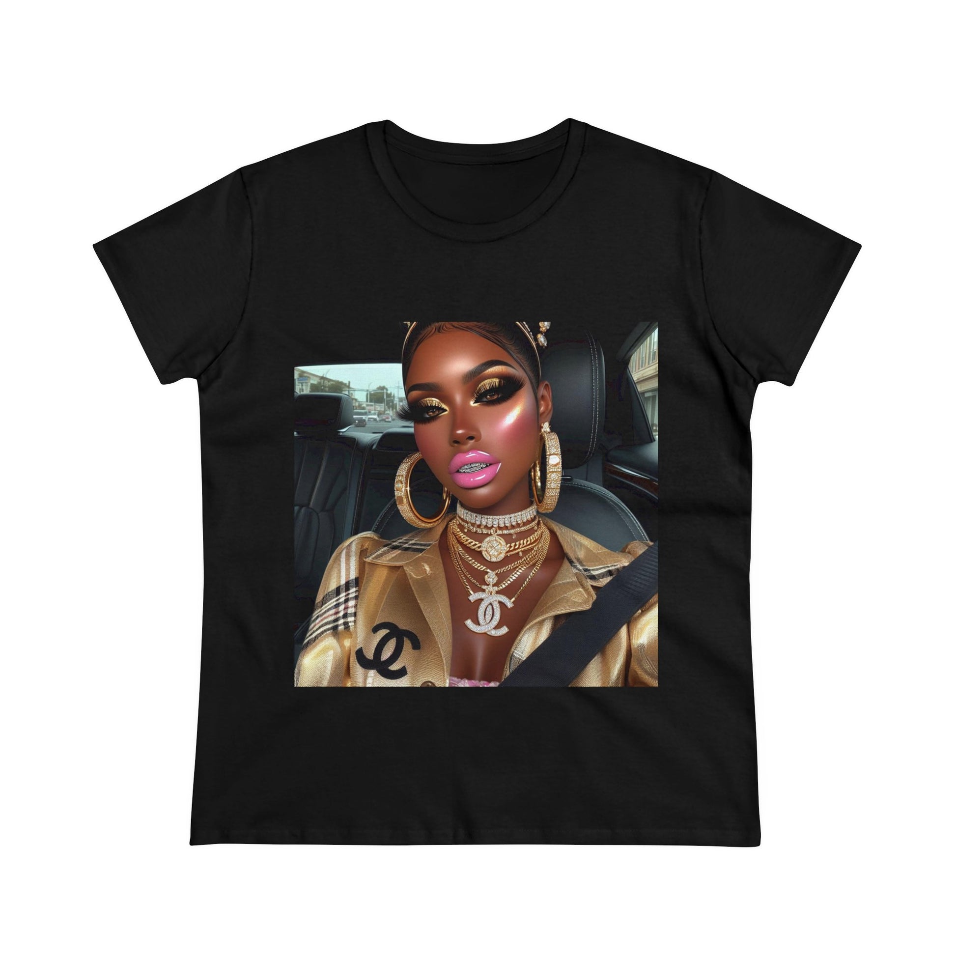Car Beauty T-Shirt T-Shirt Printify Black S
