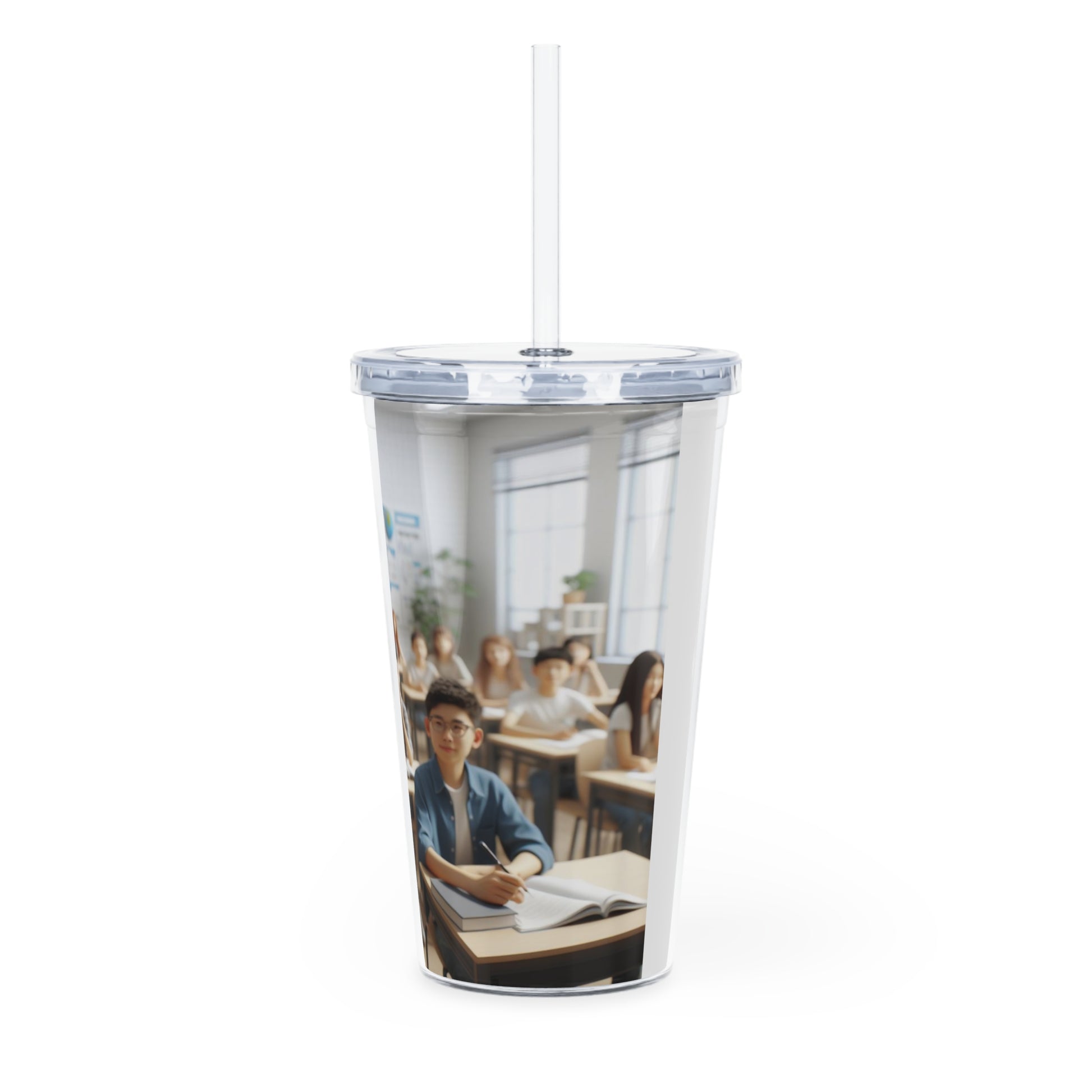 Class in Session Tumbler with Straw Mug Printify