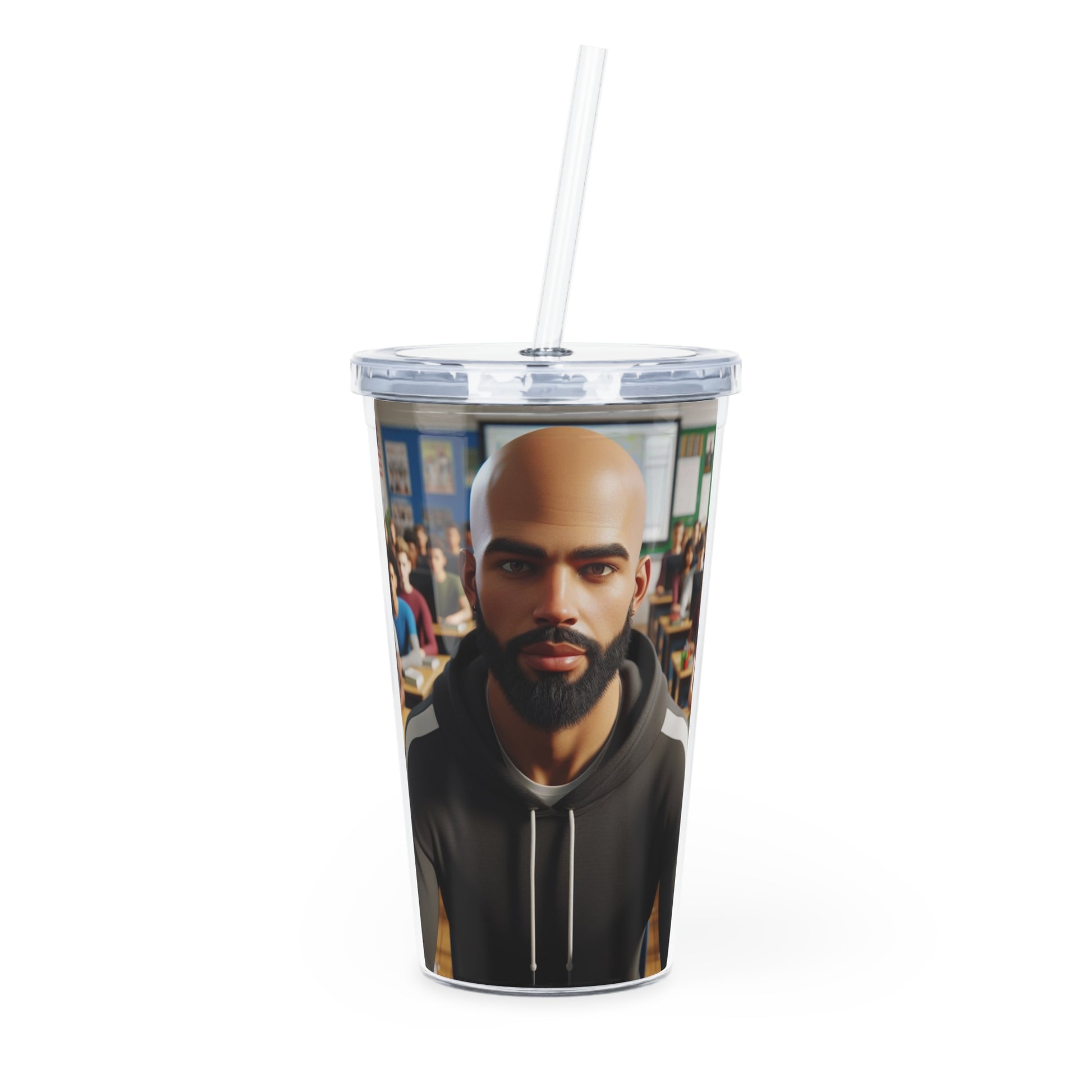 Class in Session Tumbler with Straw Mug Printify 20oz Transparent