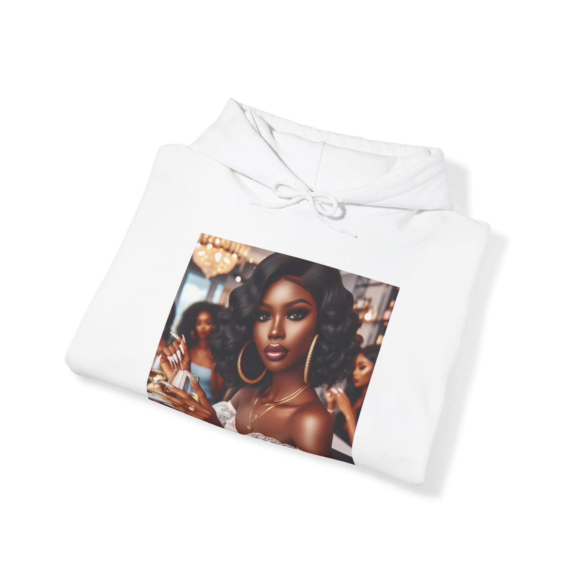 Wine Down Hoodie Hoodie Printify