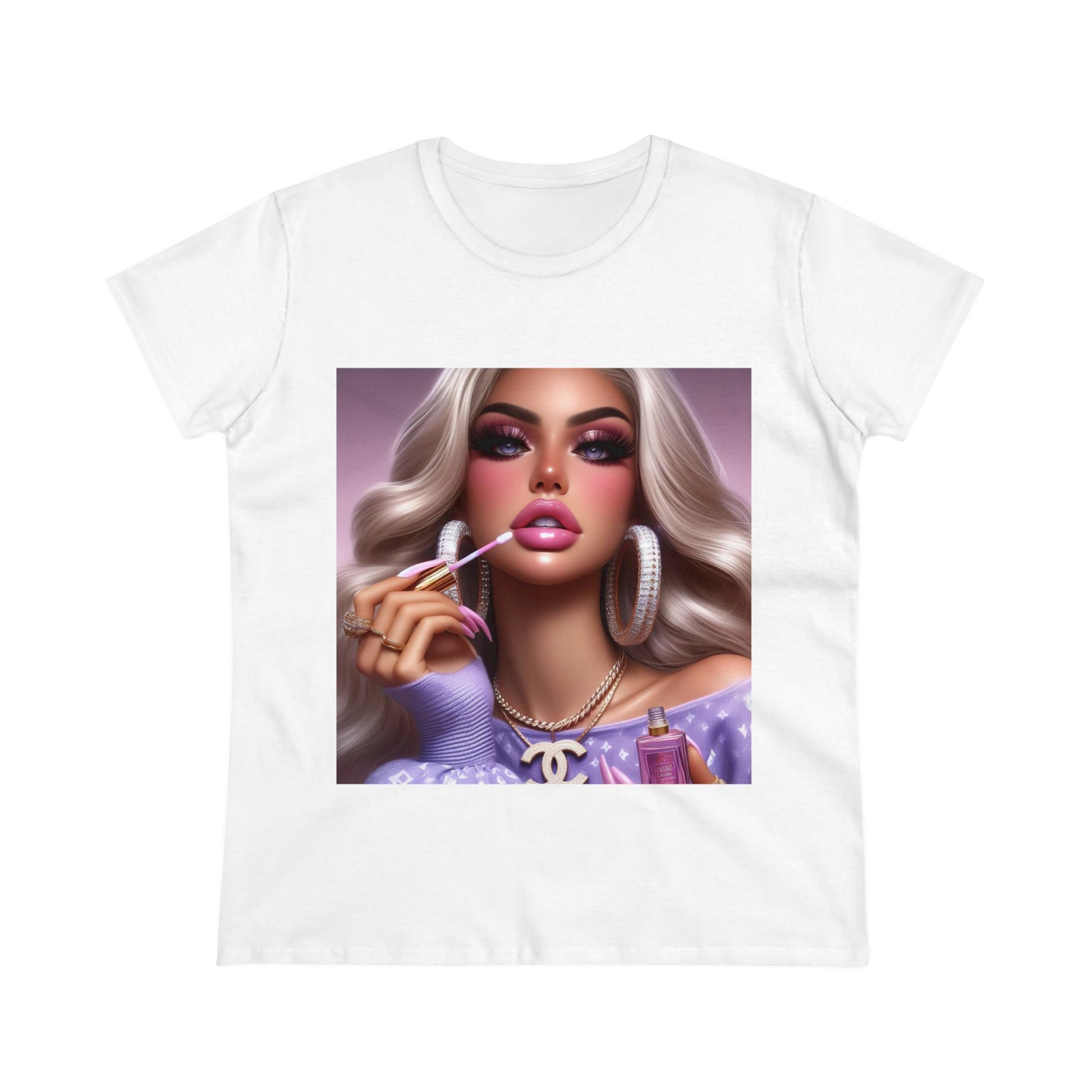 Gloss Up T-Shirt T-Shirt Printify White S