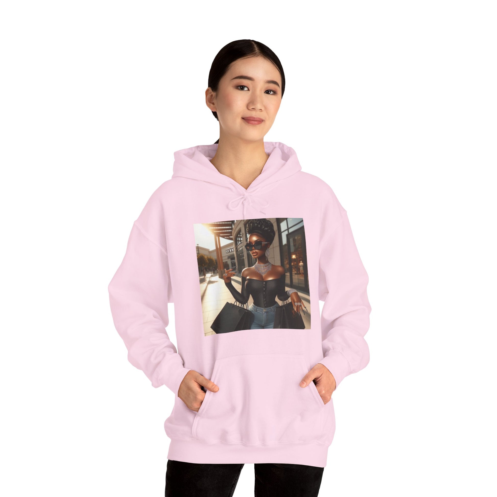 Let's Shop Hoodie Hoodie Printify