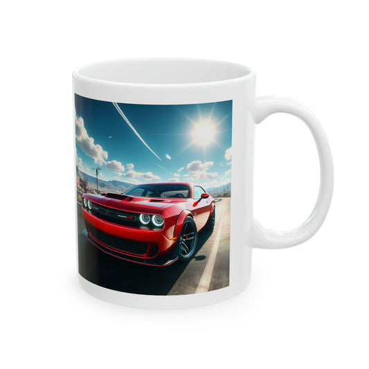 Red Challenger Mug Mug Printify