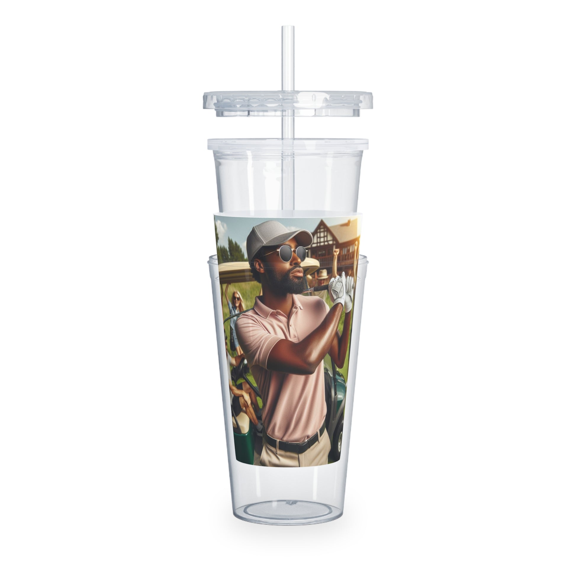 Golf Tournament Tumbler with Straw Mug Printify