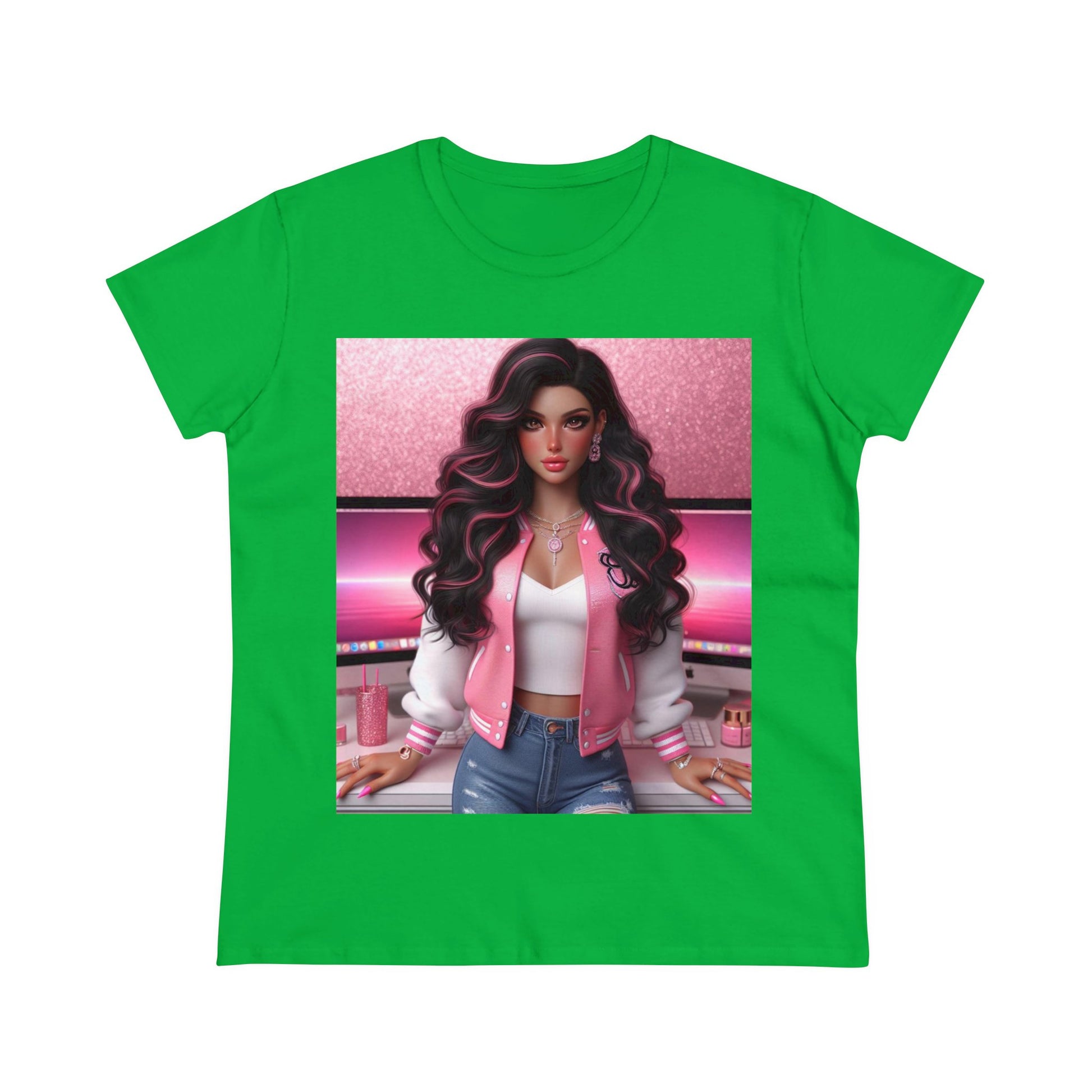 Pink Everything T-Shirt T-Shirt Printify Irish Green S