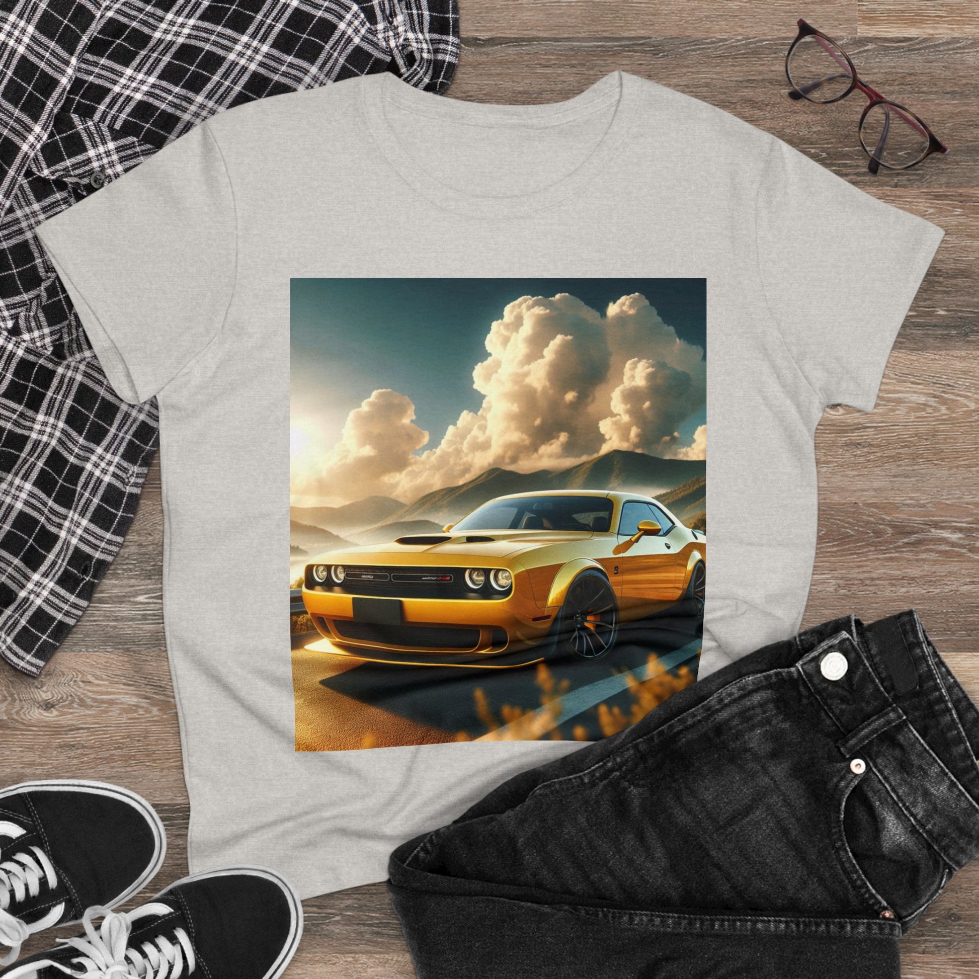 Yellow Challenger T-Shirt T-Shirt Printify