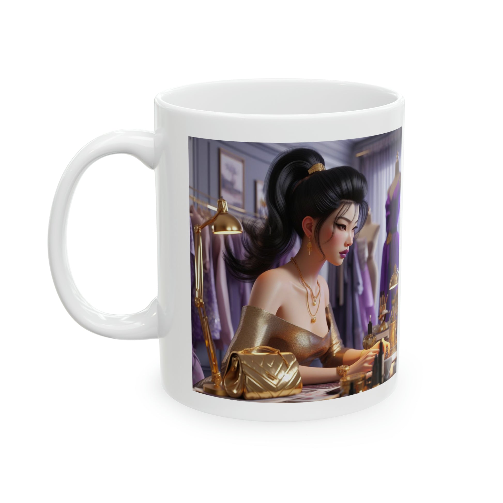 Fashion and Beauty Mug Mug Printify 11oz