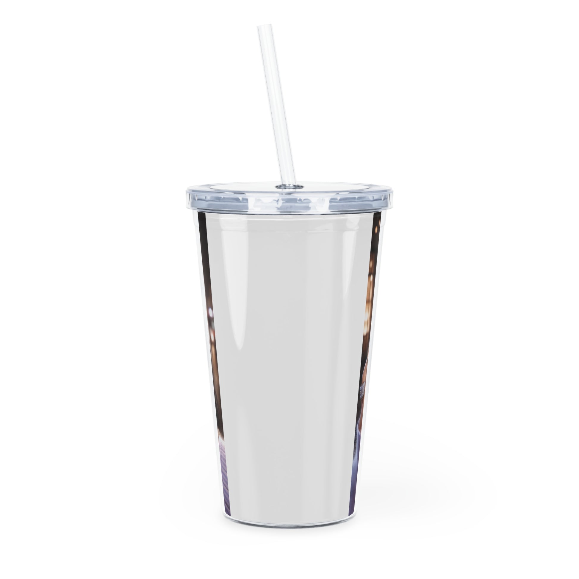 Chanel Please Tumbler with Straw Mug Printify