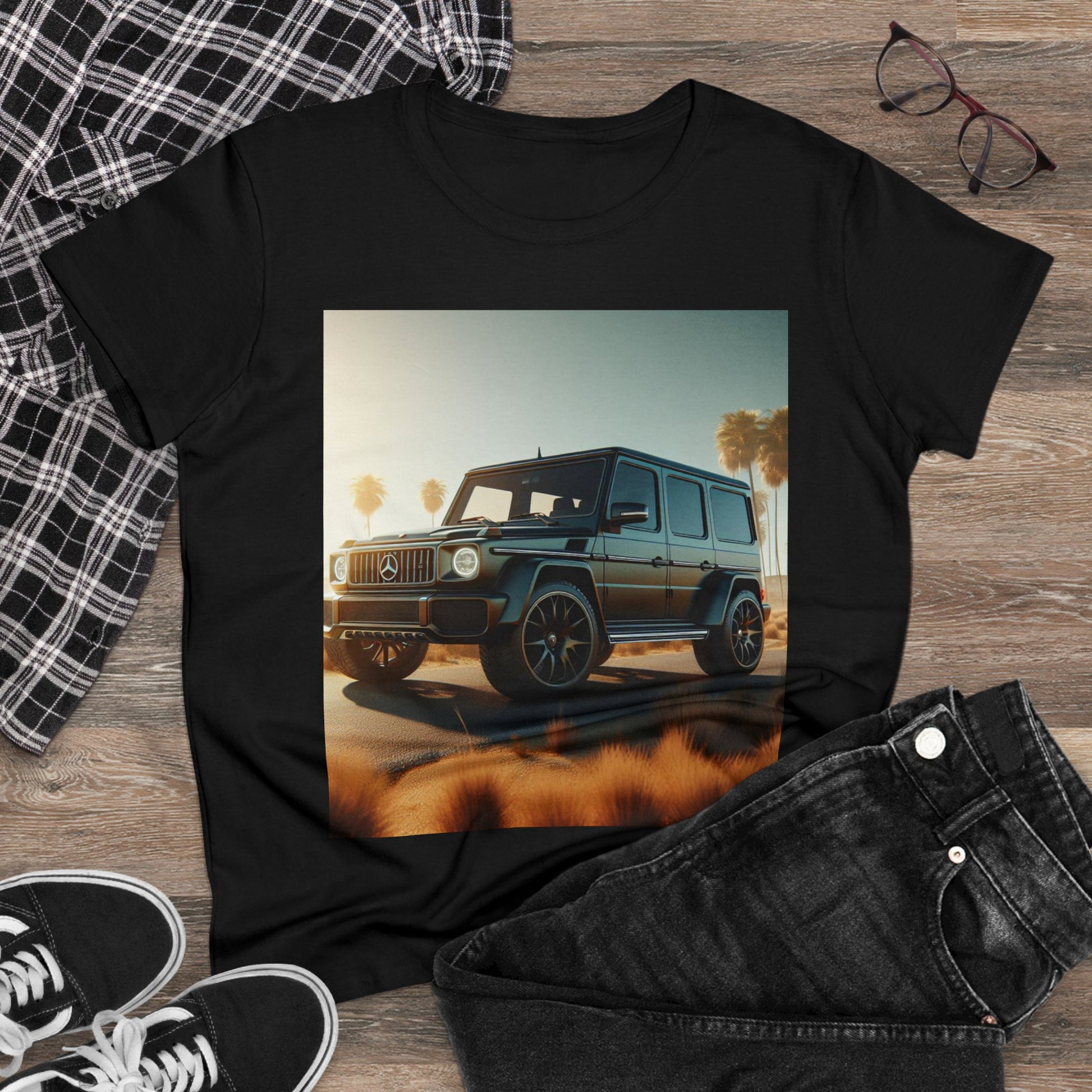 Black G-Wagon T-Shirts T-Shirt Printify