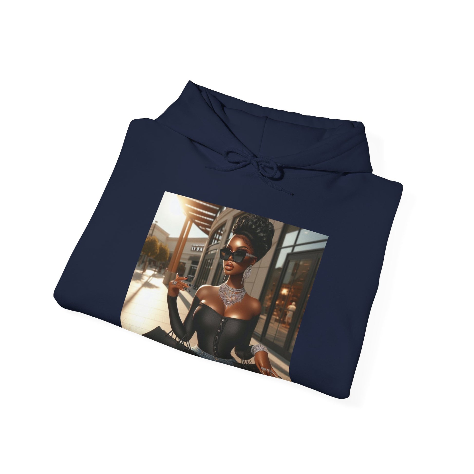 Let's Shop Hoodie Hoodie Printify