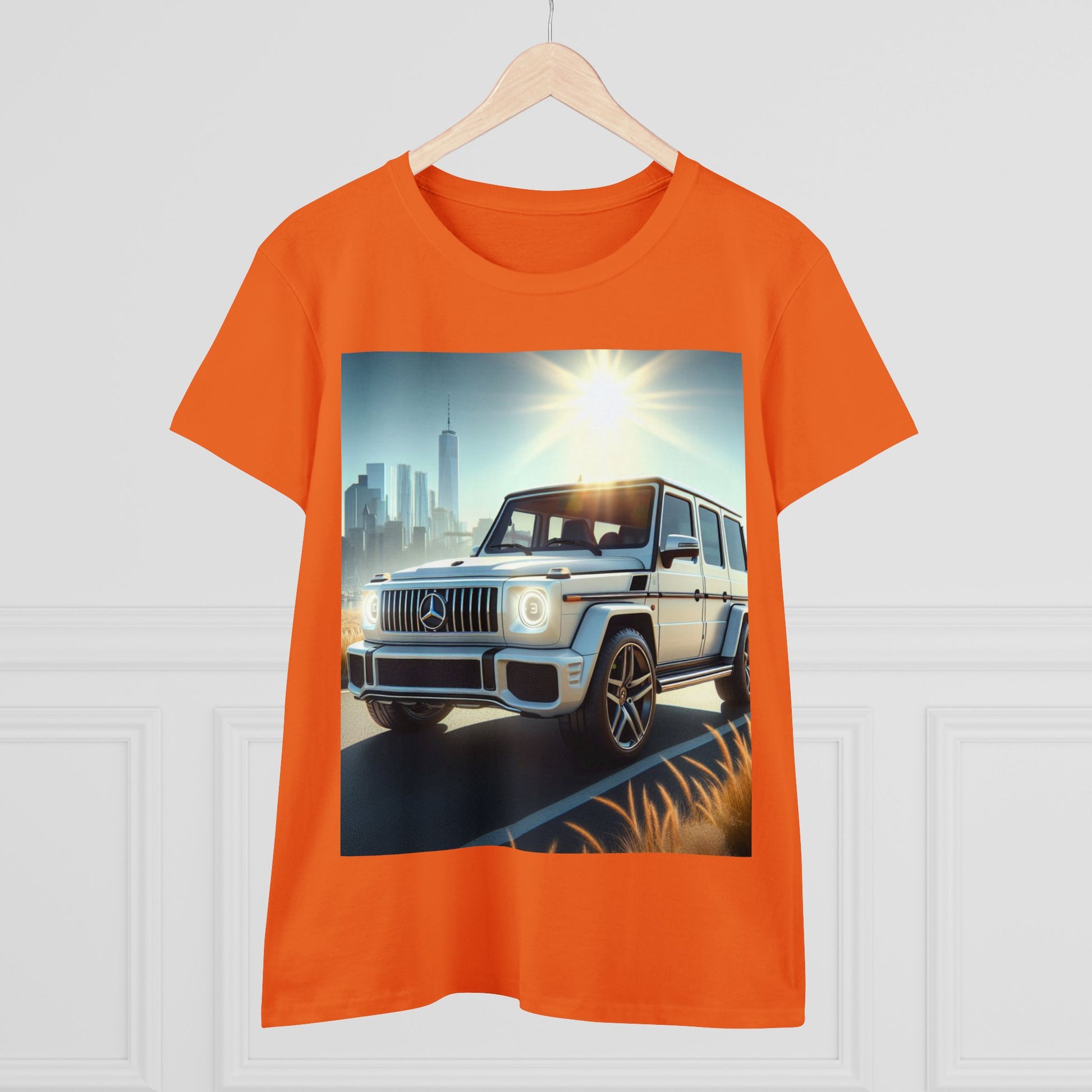 White G-Wagon T-Shirt T-Shirt Printify
