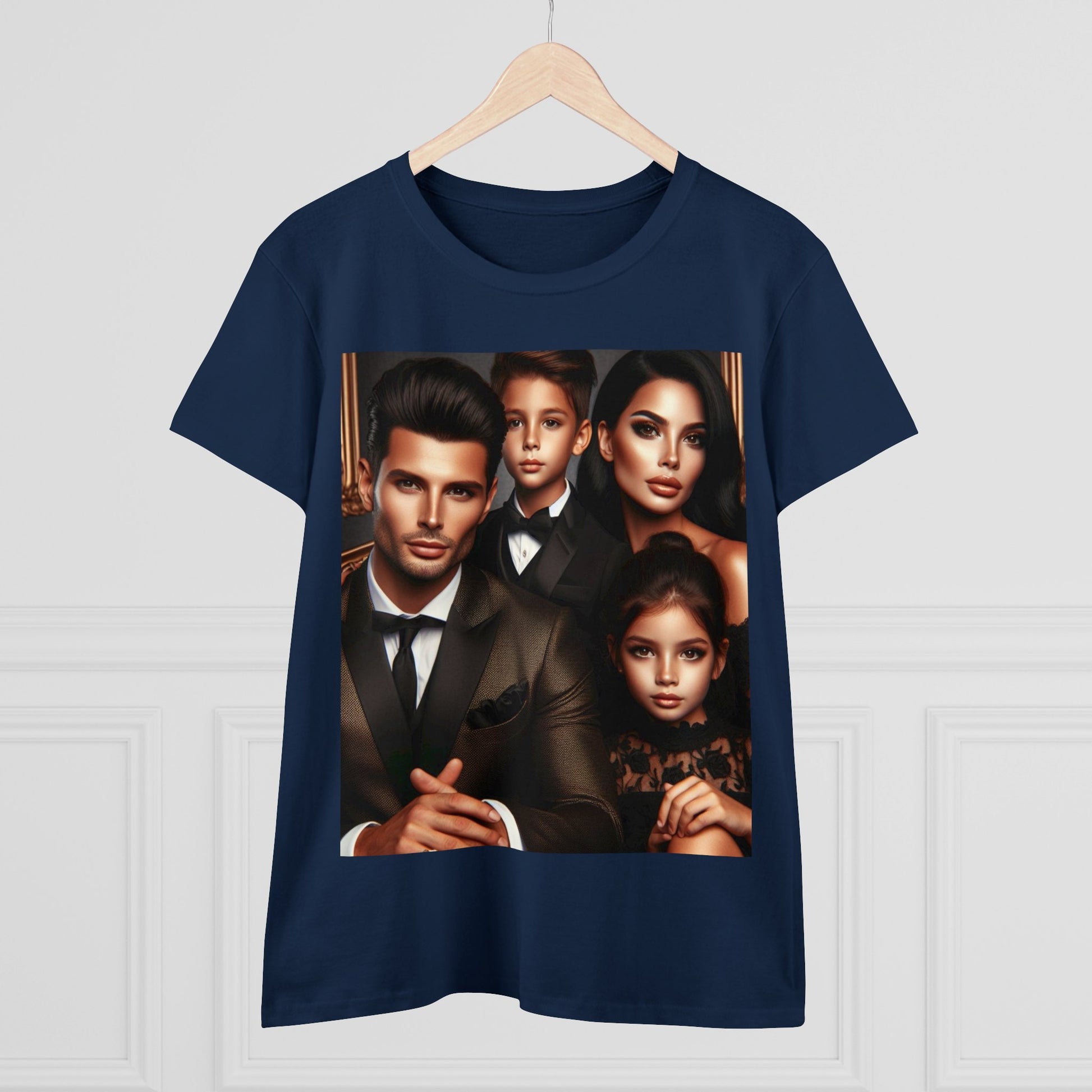 Family Portrait T-Shirt T-Shirt Printify