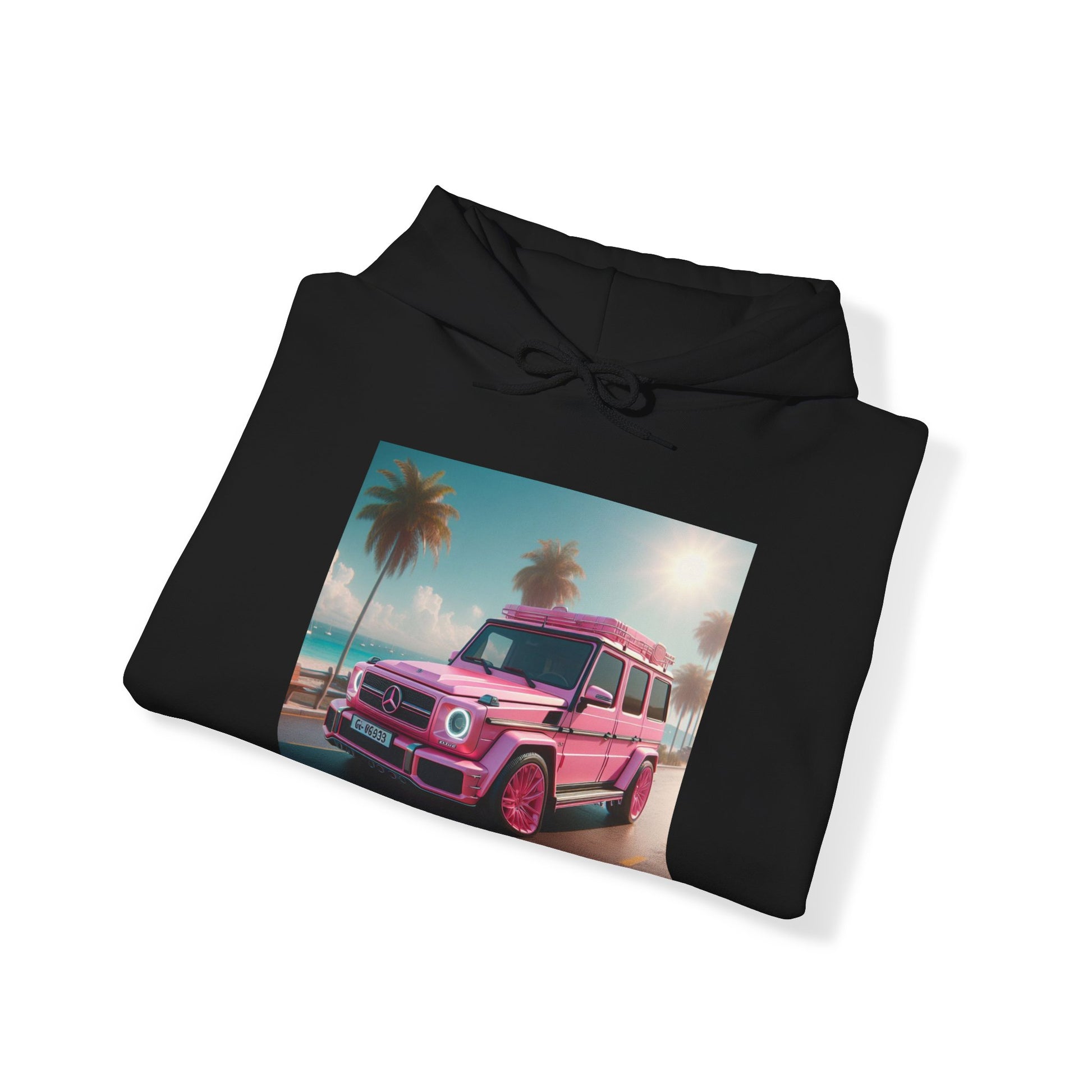 Pink G-Wagon Hoodie Hoodie Printify