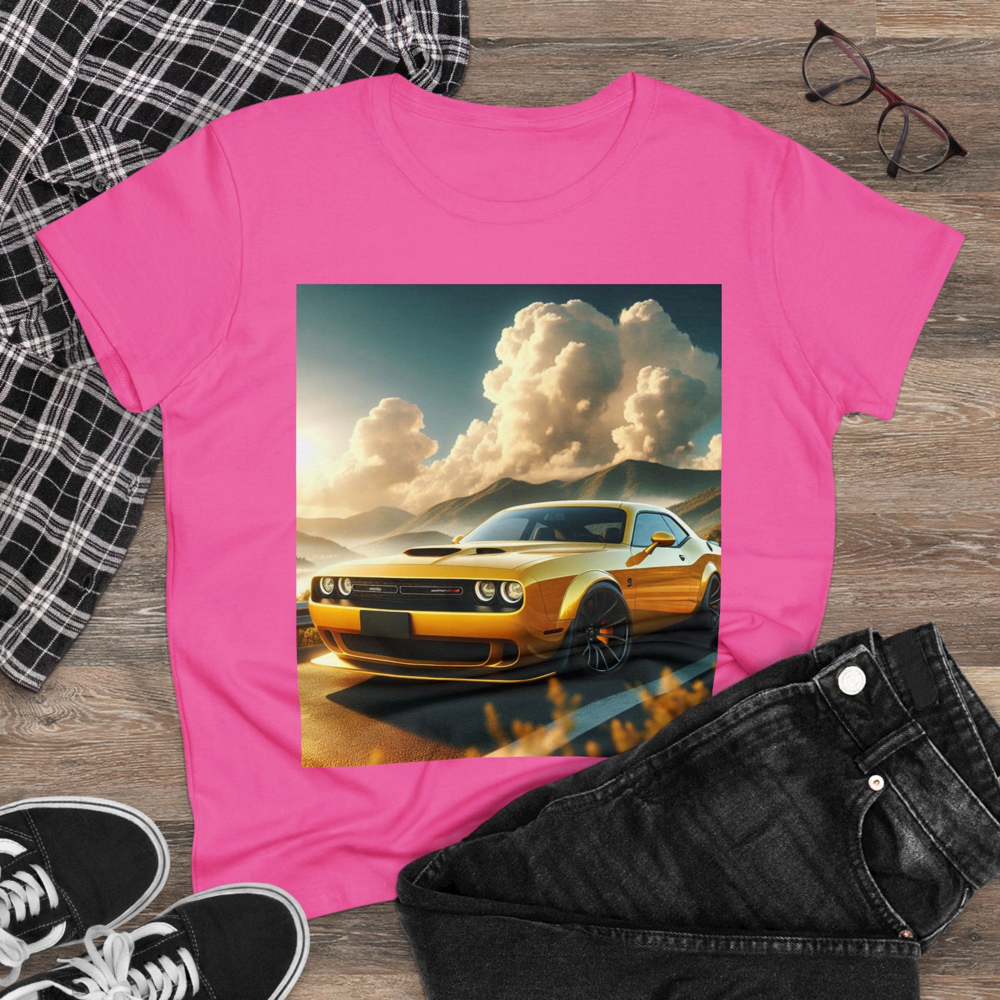 Yellow Challenger T-Shirt T-Shirt Printify