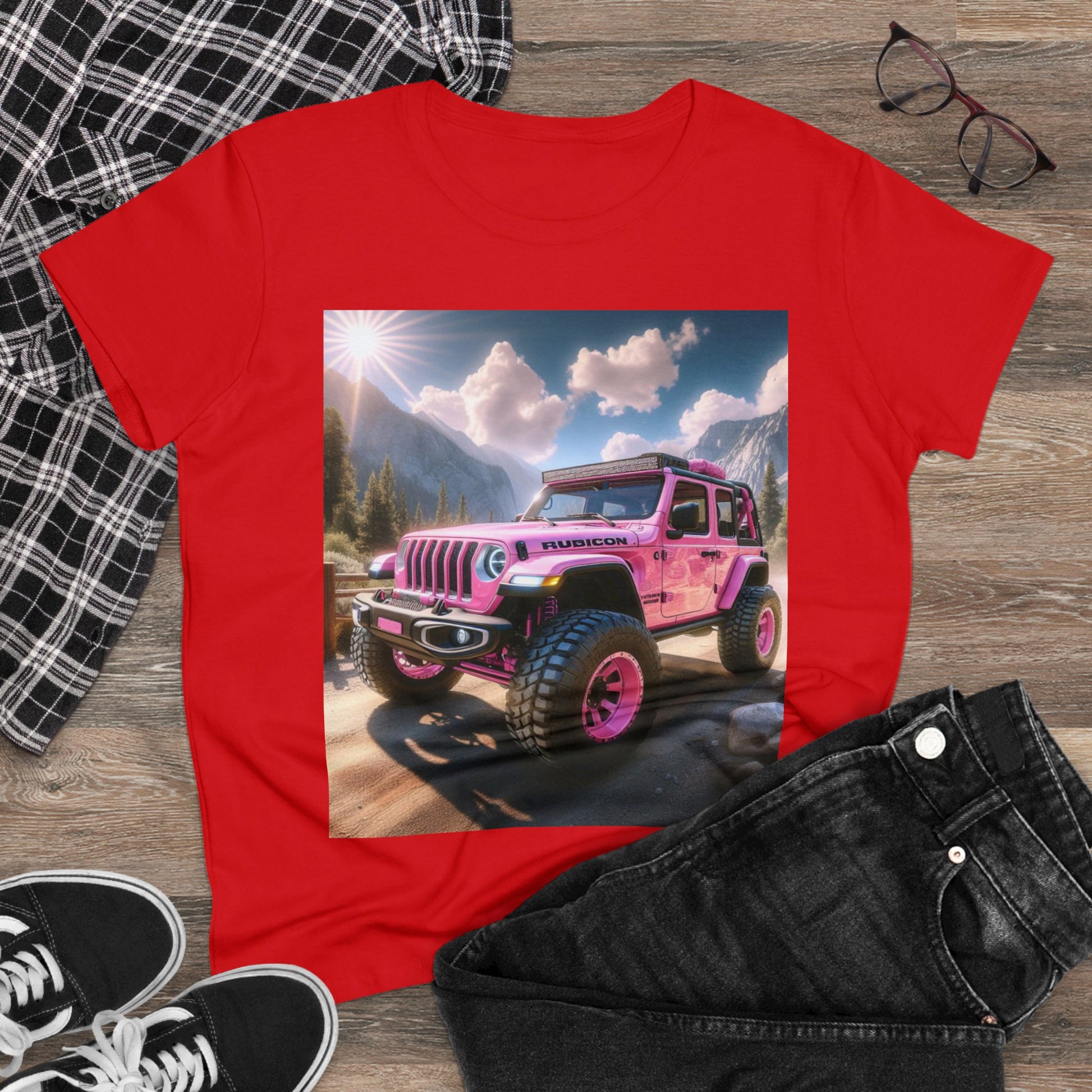 Pink Rubicon T-Shirt T-Shirt Printify