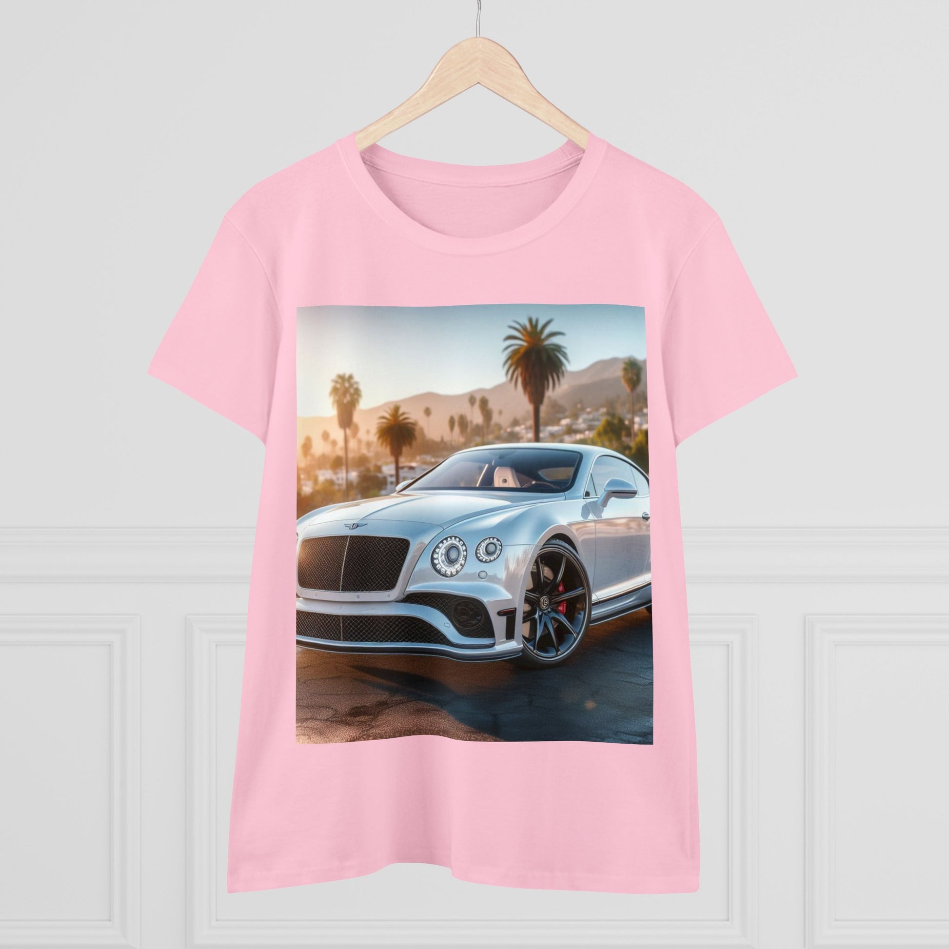 Silver Bentley T-Shirt T-Shirt Printify