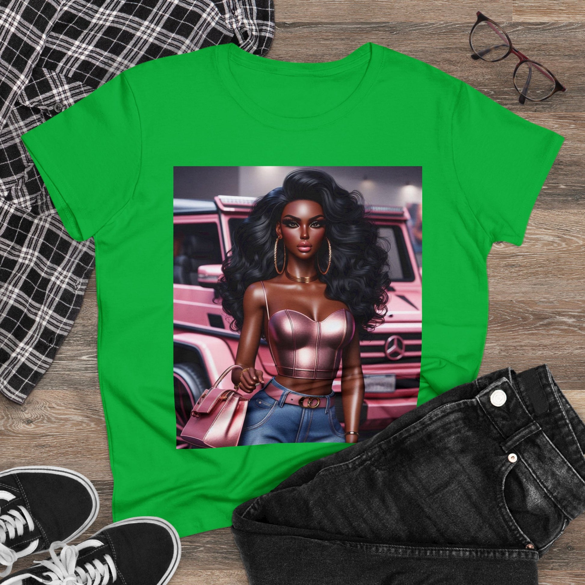 Pink Luxury T-Shirt T-Shirt Printify