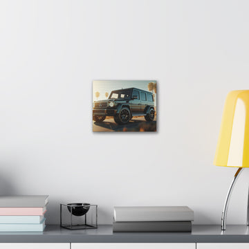 Black G-Wagon Canvas Canvas Printify 10" x 8" (Horizontal) 0.75''