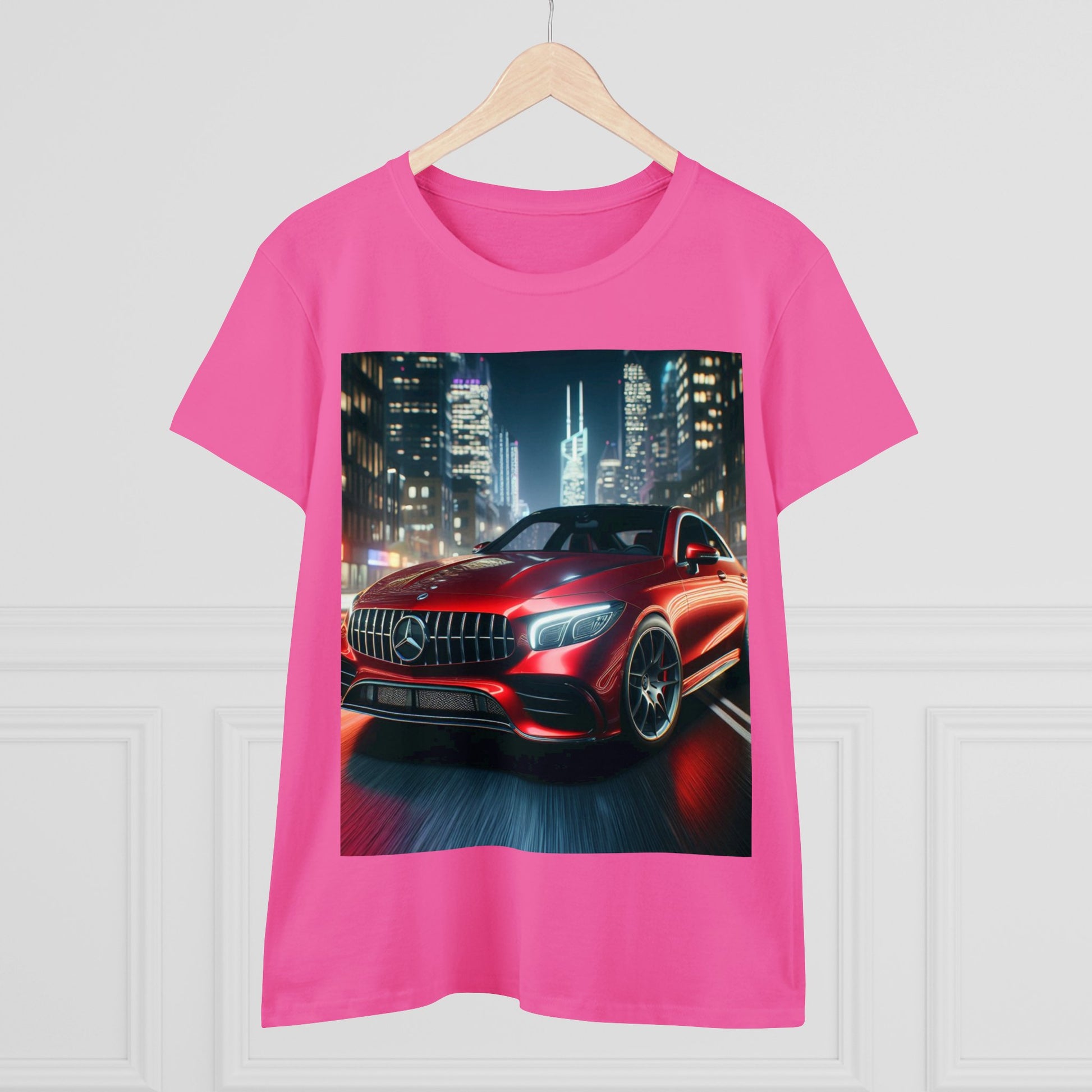 Red Mercedes T-Shirt T-Shirt Printify