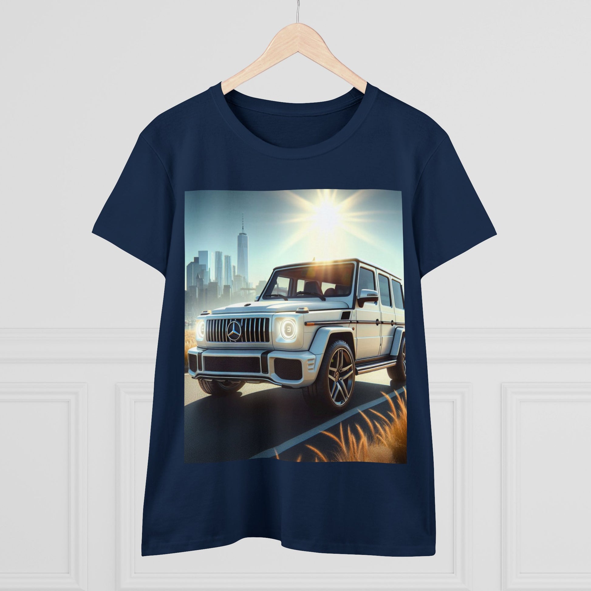 White G-Wagon T-Shirt T-Shirt Printify