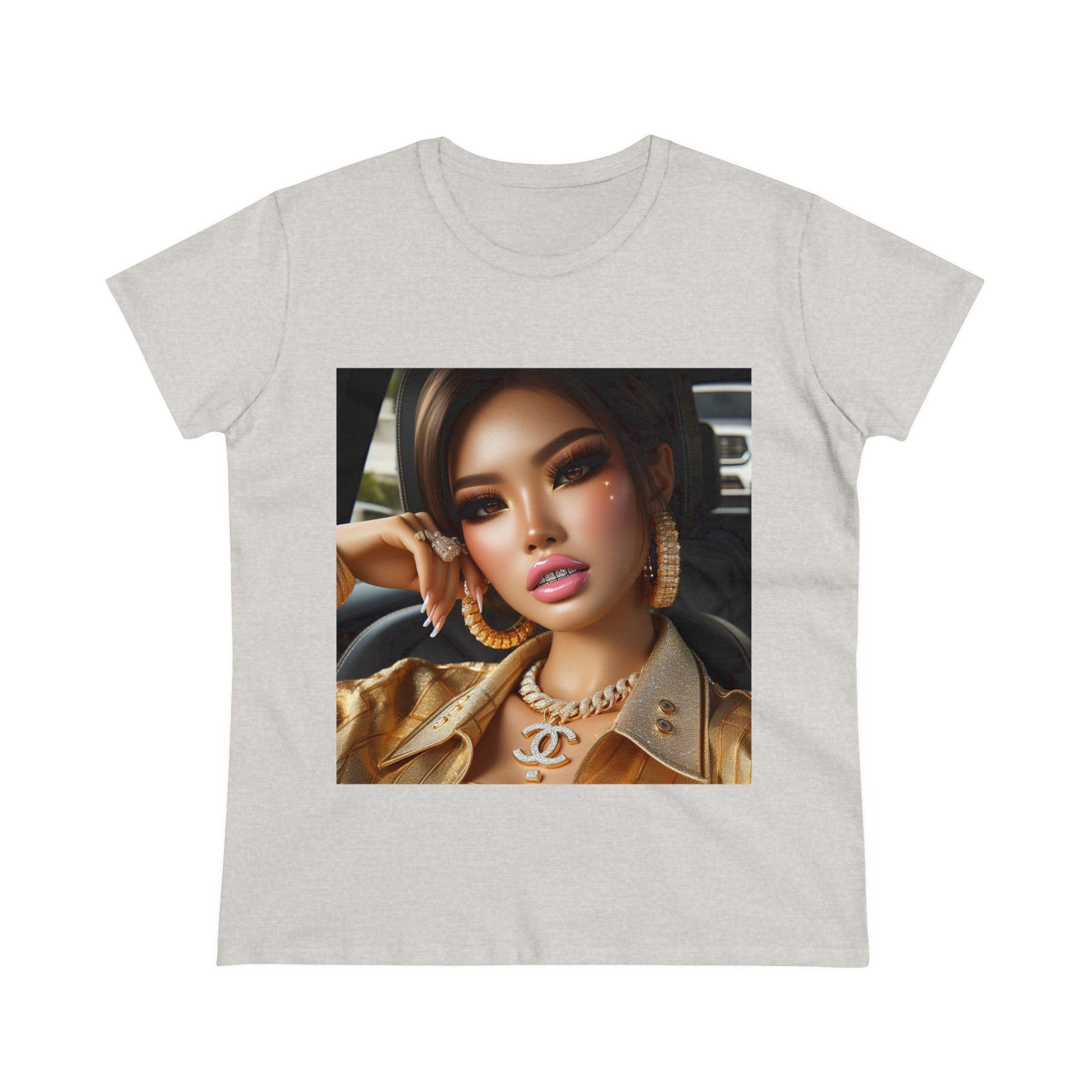 Car Beauty T-Shirt T-Shirt Printify Ash S