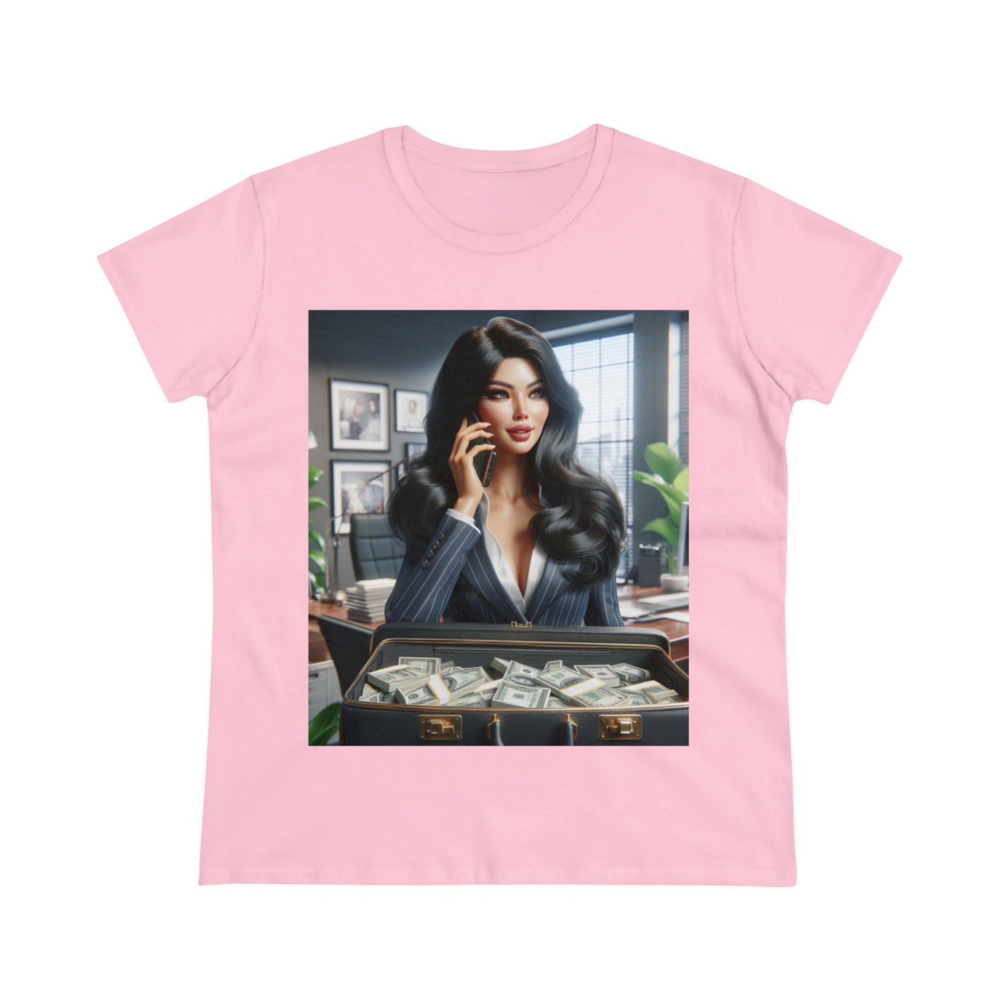 Business Deal T-Shirt T-Shirt Printify Light Pink S