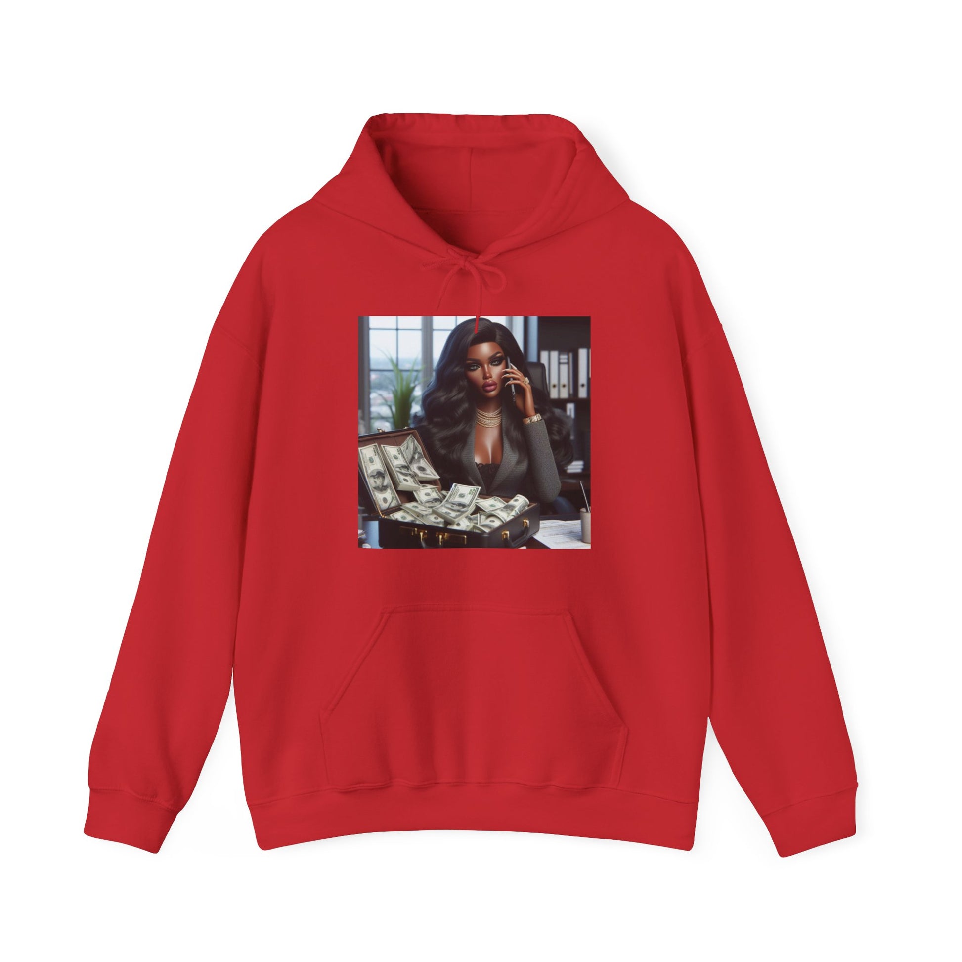 Business Deal Hoodie Hoodie Printify Red S