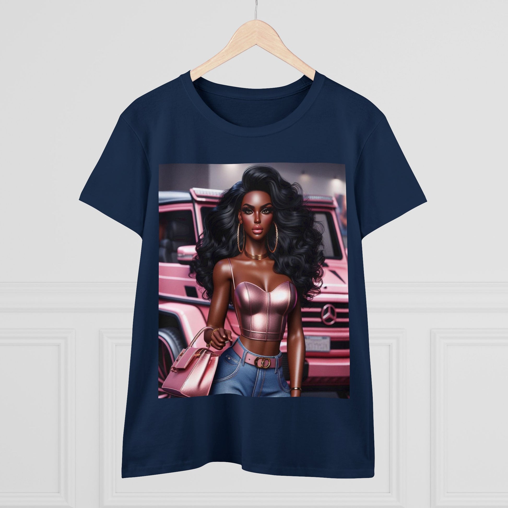 Pink Luxury T-Shirt T-Shirt Printify