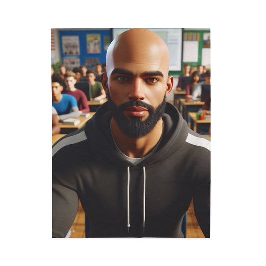 Class in Session Plush Blanket All Over Prints Printify 30" × 40"