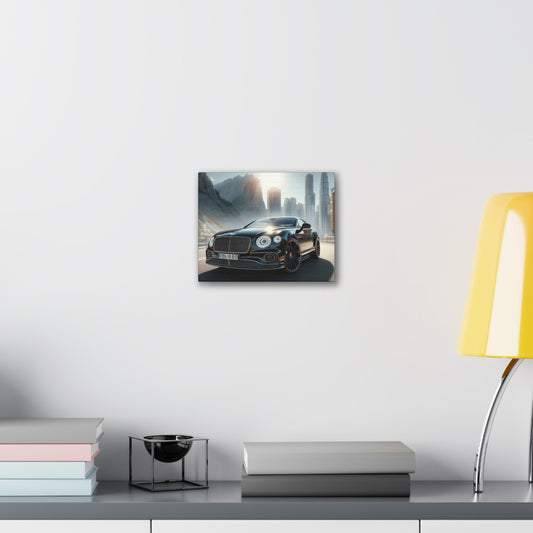 Black Bentley Canvas Canvas Printify 10" x 8" (Horizontal) 0.75''