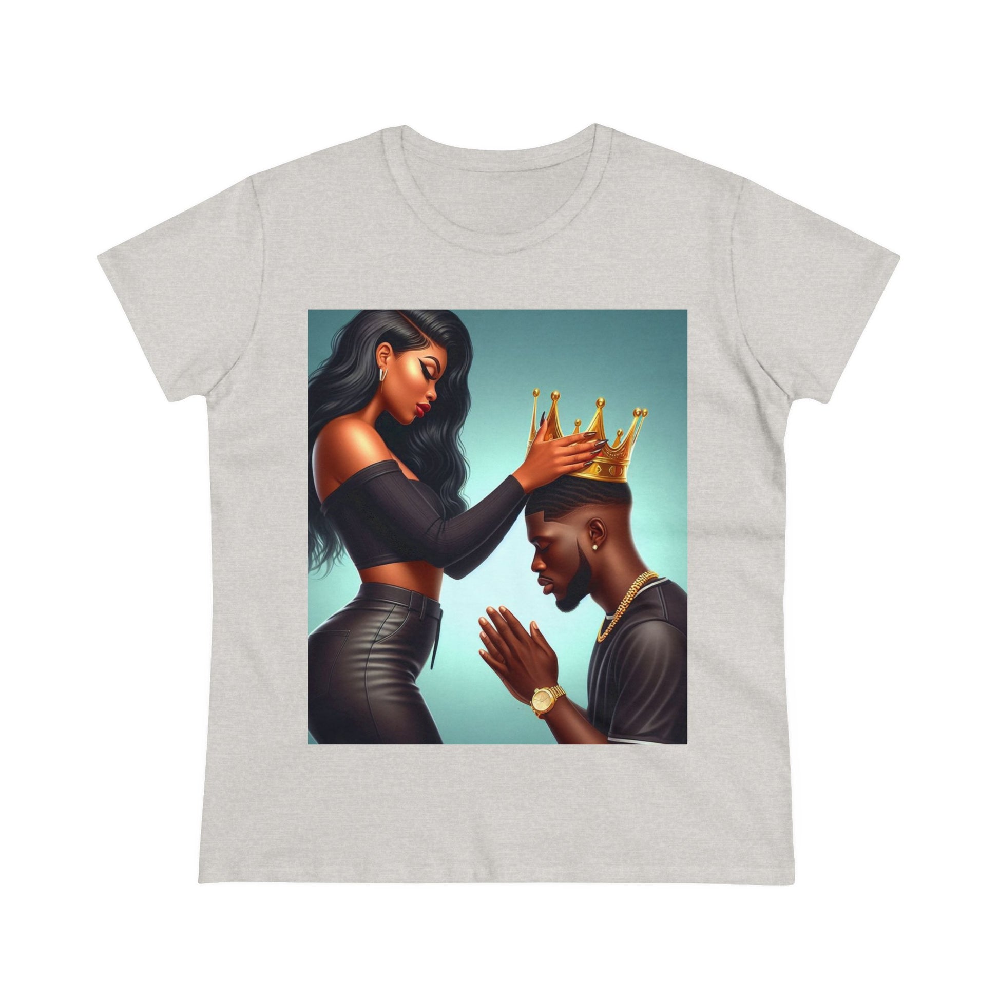 My King T-Shirt T-Shirt Printify Ash S