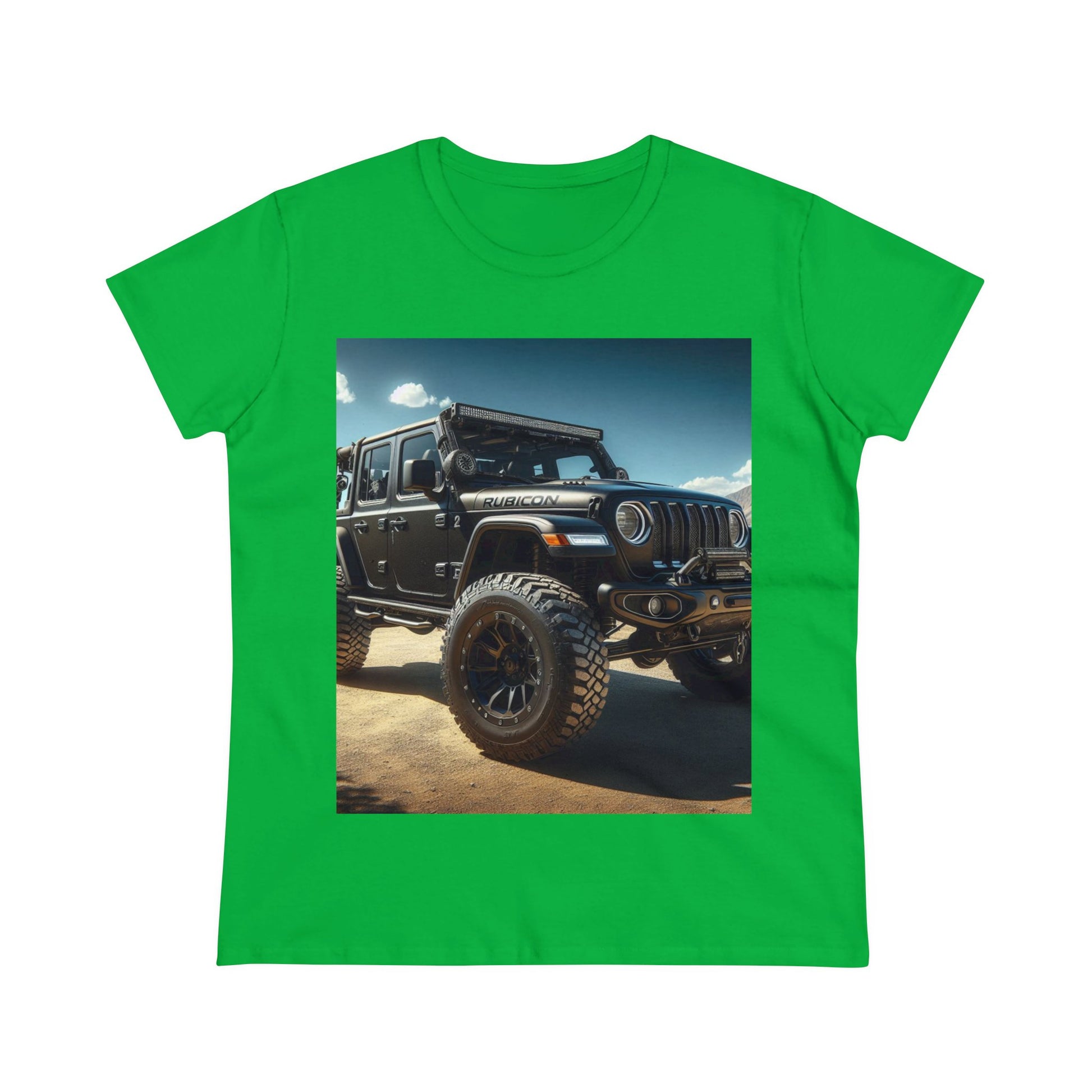 Black Rubicon T-Shirt T-Shirt Printify Irish Green S