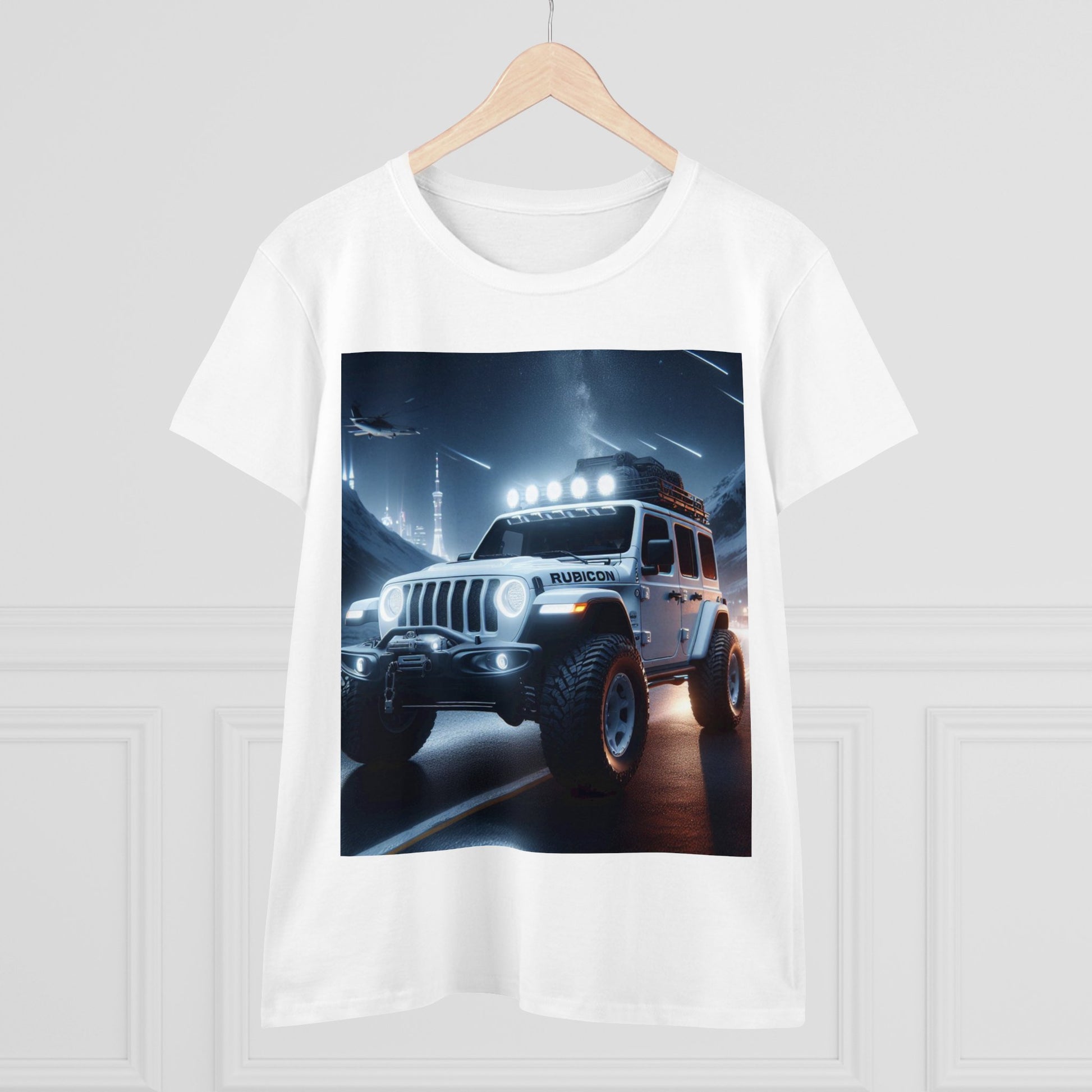 White Rubicon T-Shirt T-Shirt Printify