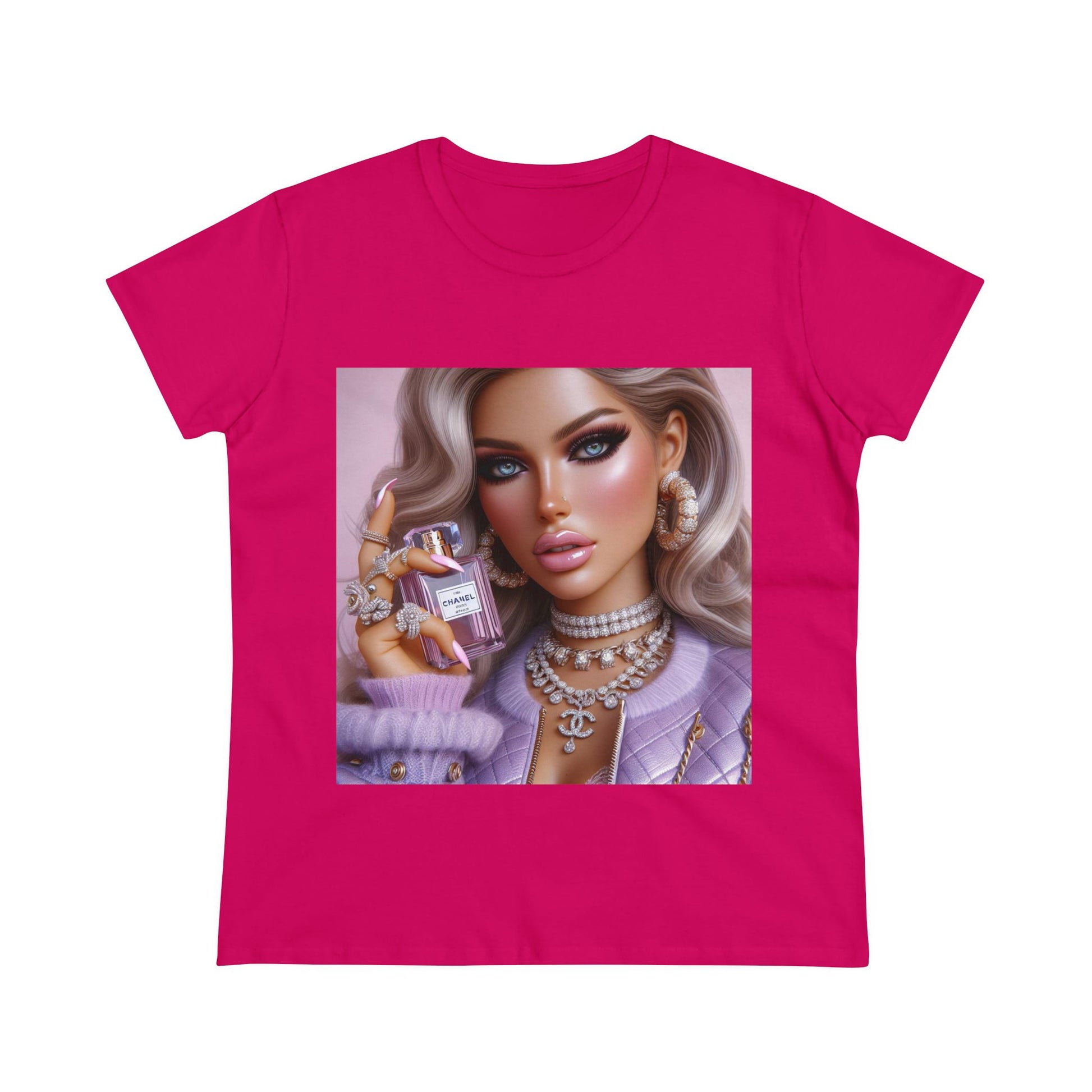 Chanel Please T-Shirt T-Shirt Printify Heliconia S