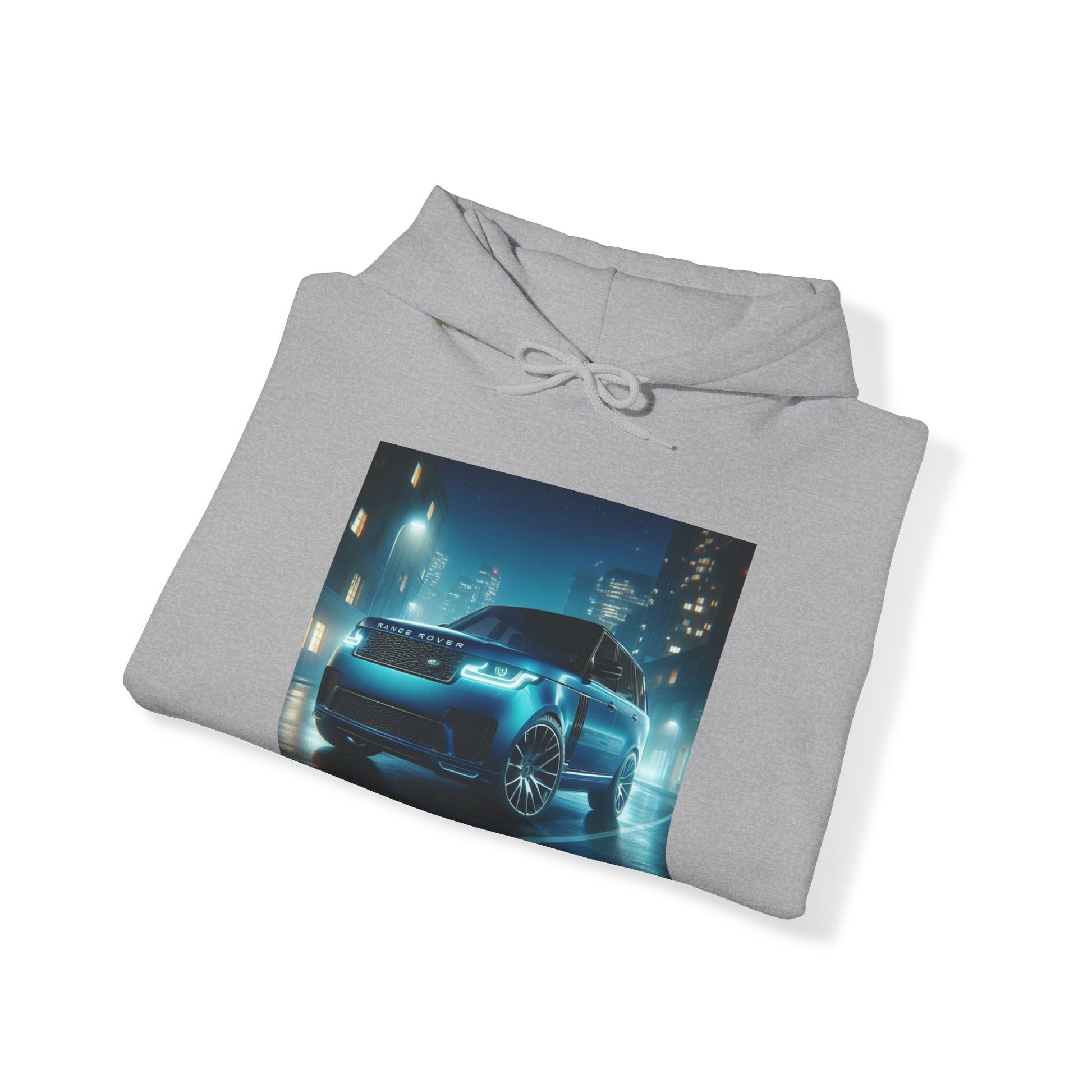 Blue Range Rover Hoodie Hoodie Printify