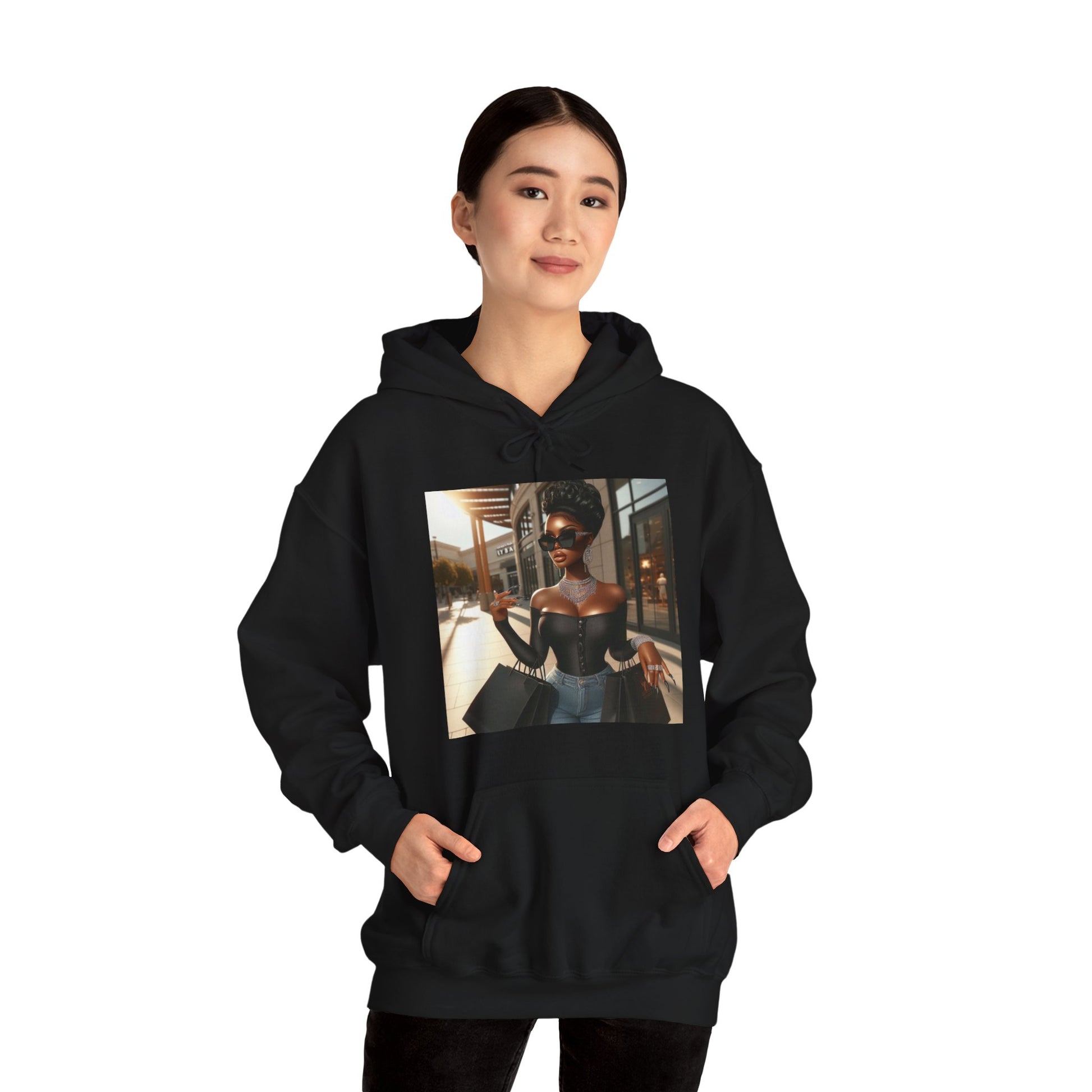 Let's Shop Hoodie Hoodie Printify