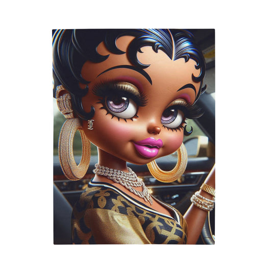 Betty Beauty Plush Blanket All Over Prints Printify 30" × 40"