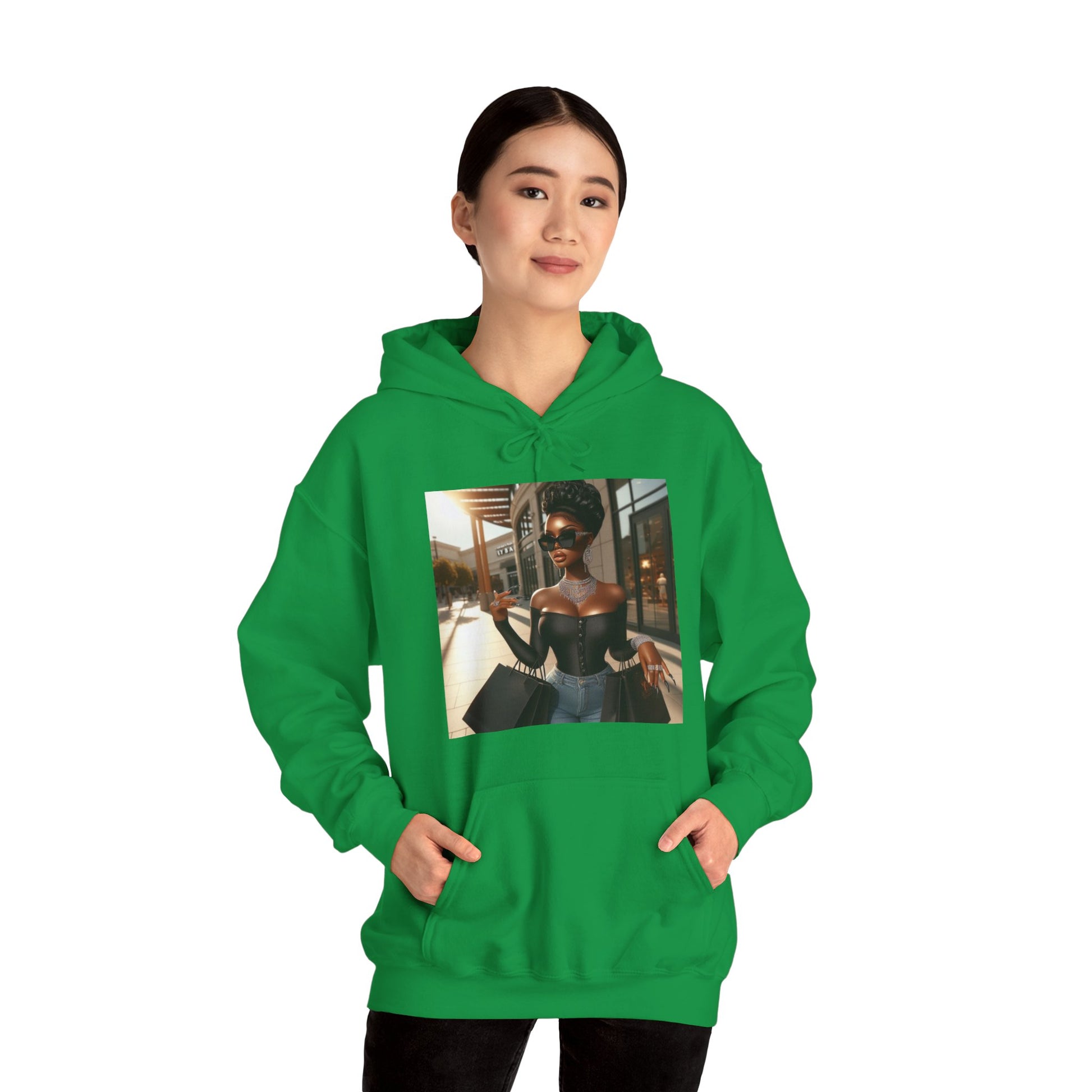 Let's Shop Hoodie Hoodie Printify