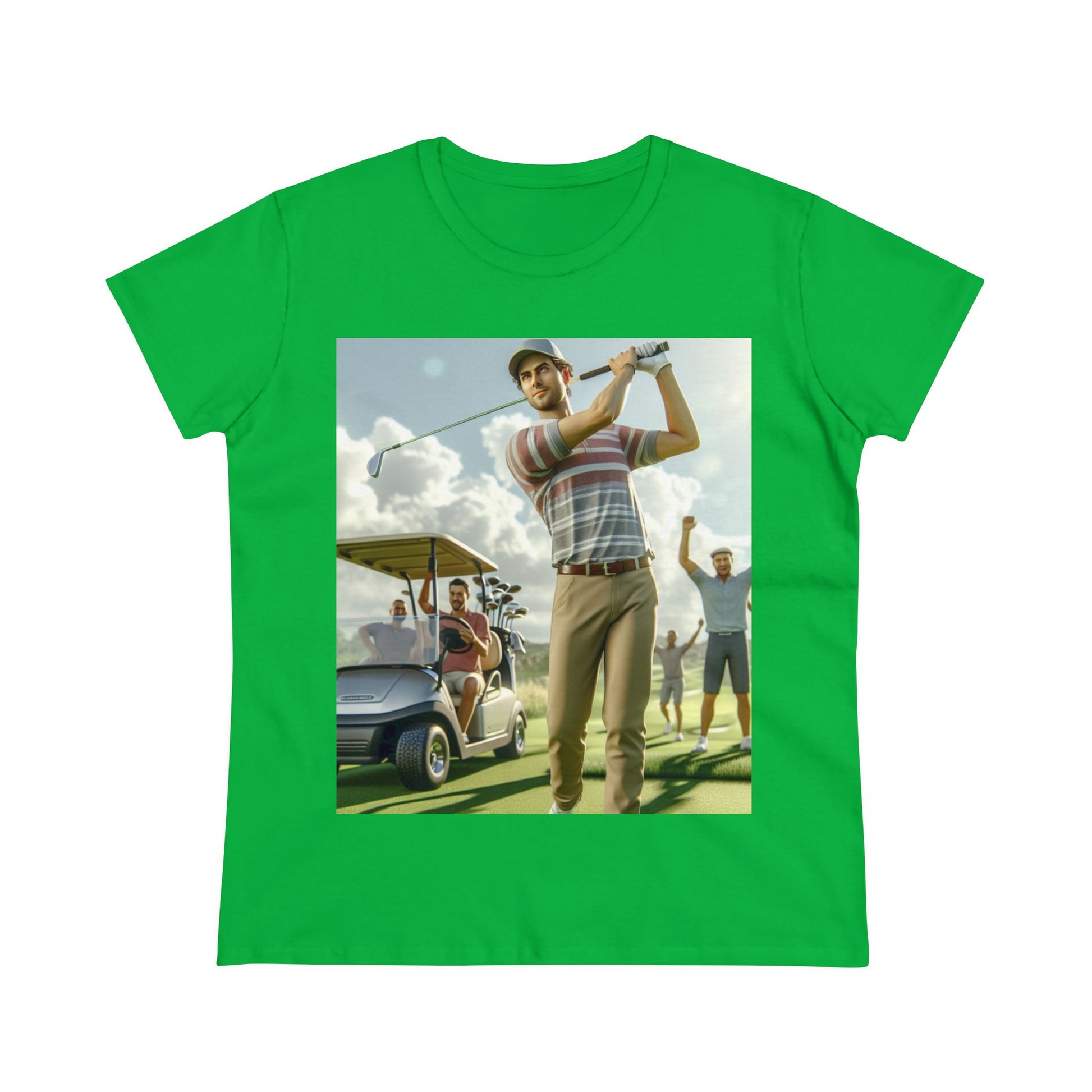 Golf Tournament T-Shirt T-Shirt Printify Irish Green S